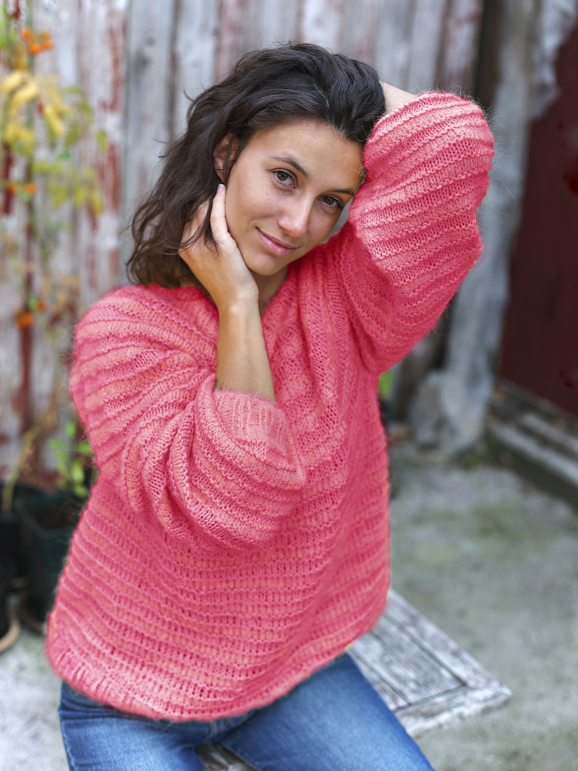 MELT Pullover rosa 