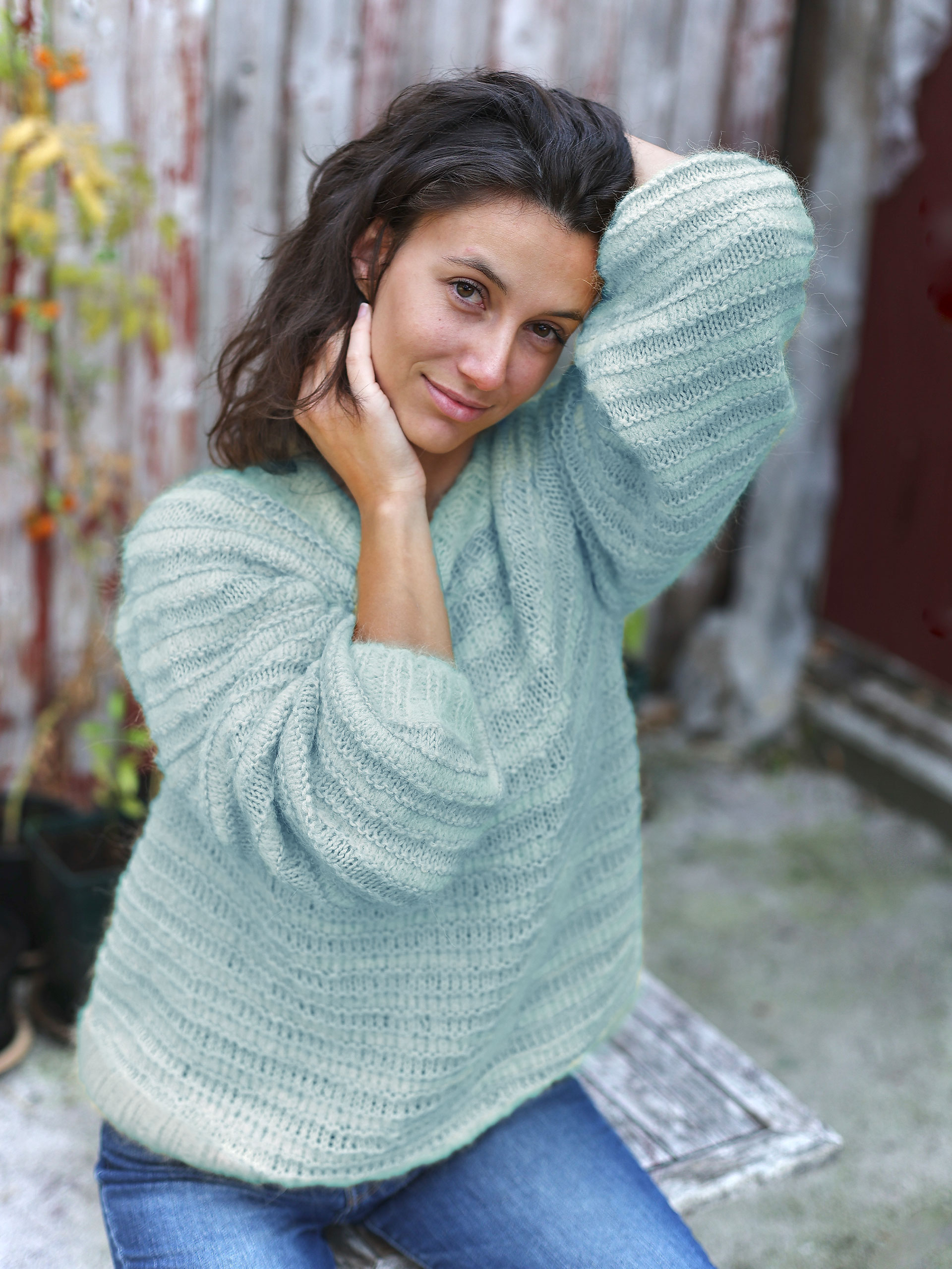 MELT Pullover meeresgrün