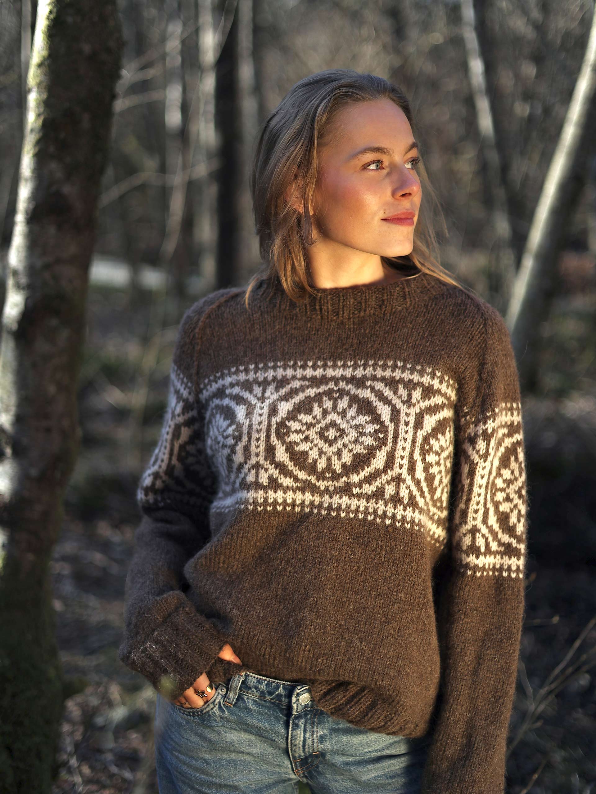 424R-13 REPEAT ME Damen Pullover 