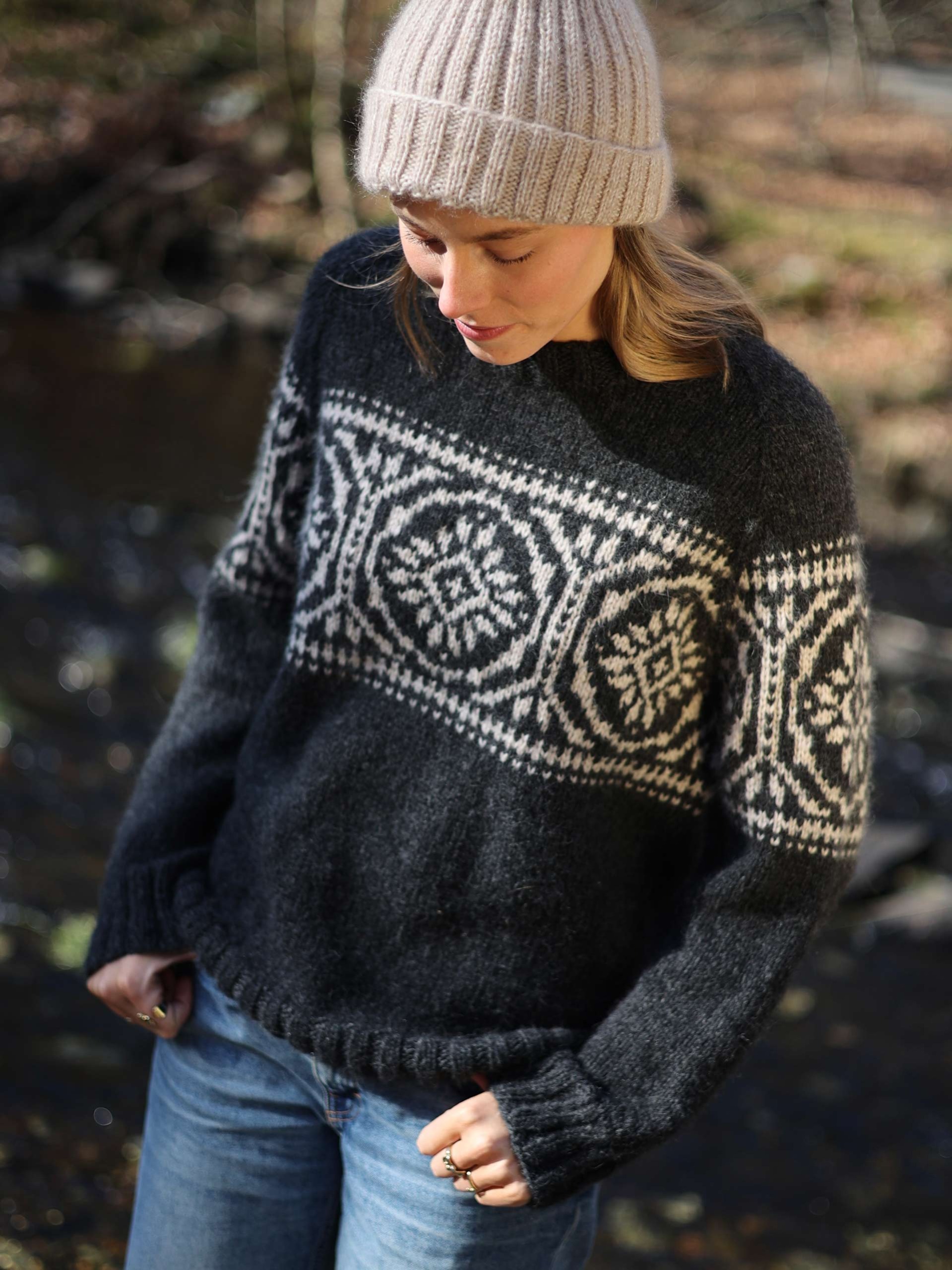 424R-13 REPEAT ME Damen Pullover 