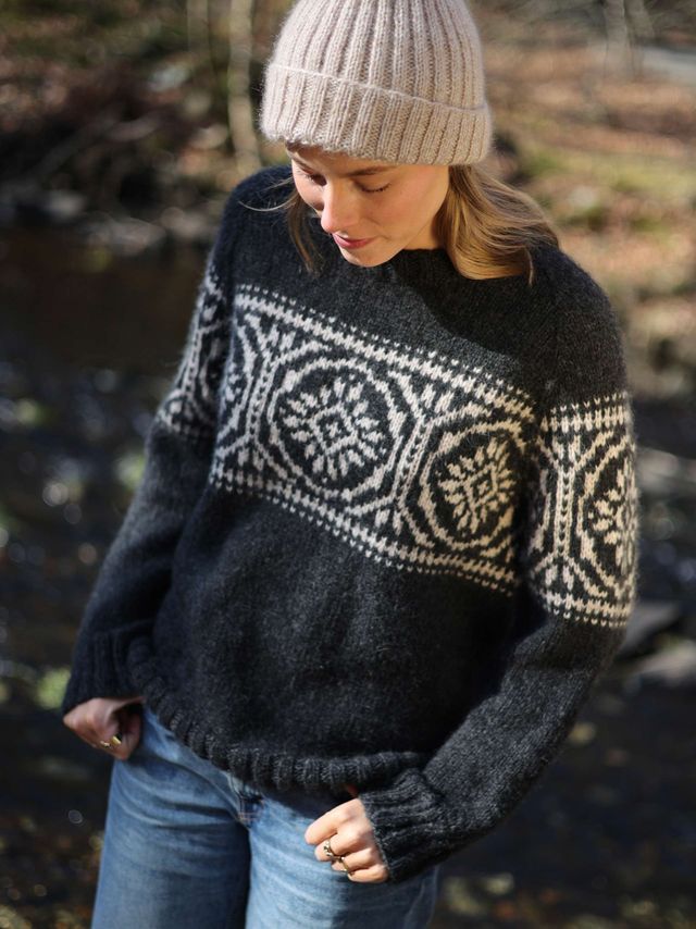 424R-13 REPEAT ME Damen Pullover