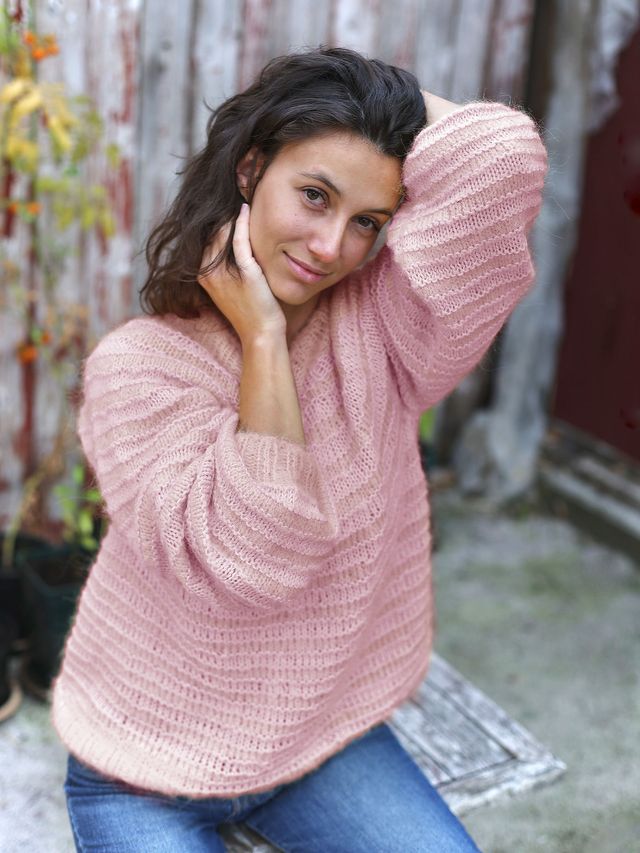 MELT Pullover hellrosa