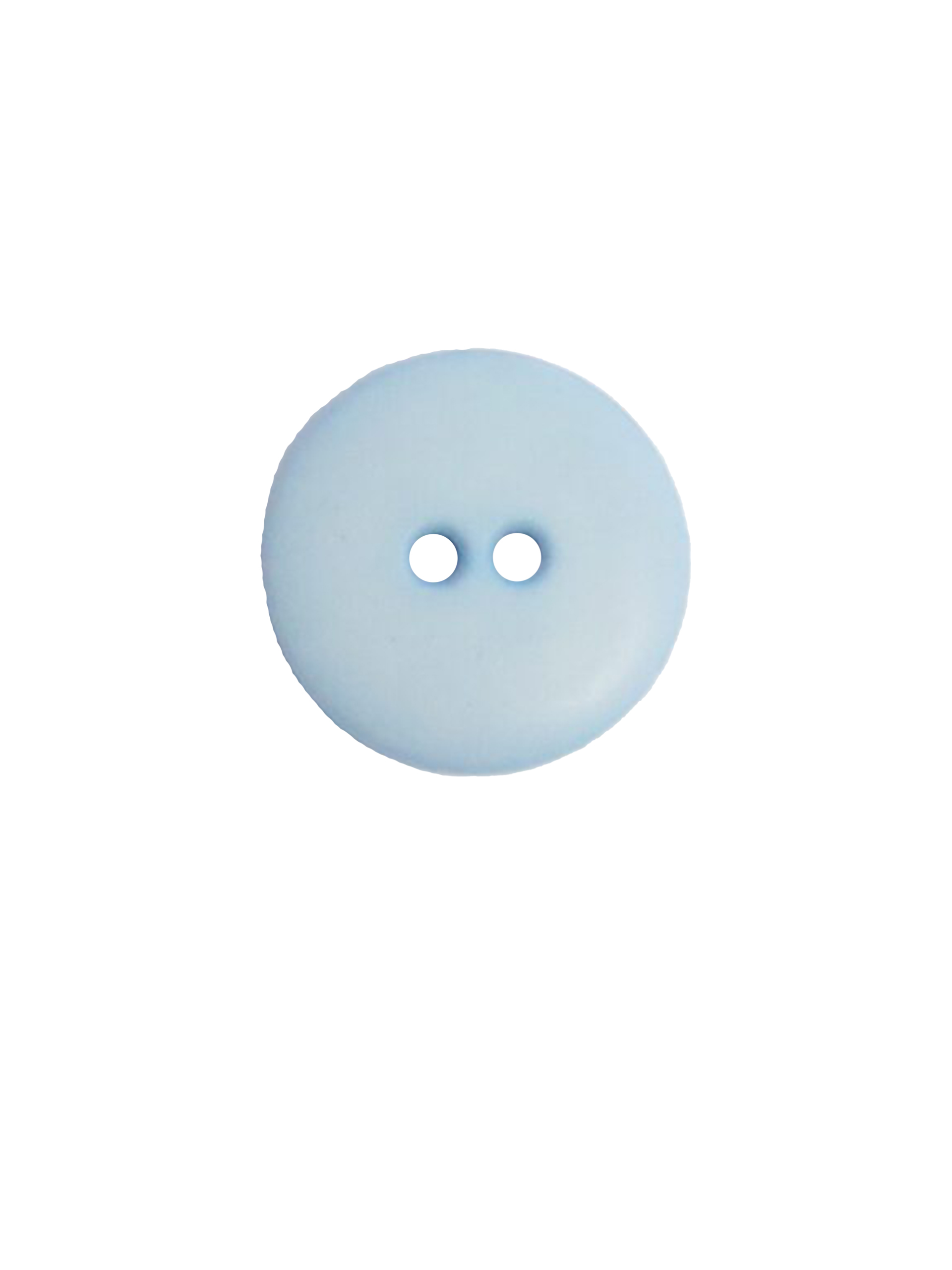 Knopf - Hellblau - 15mm