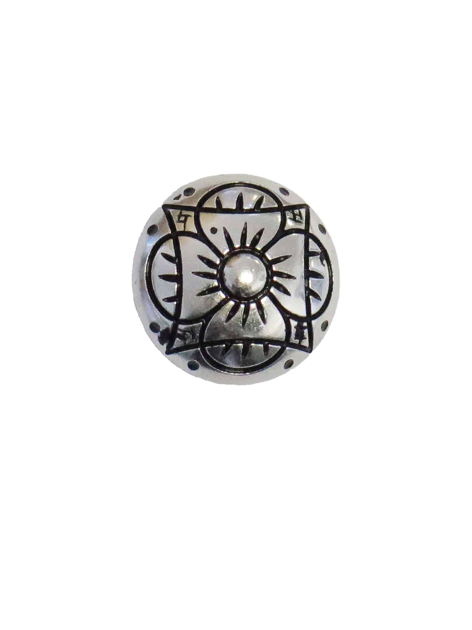 Knopf - Blume - 15mm