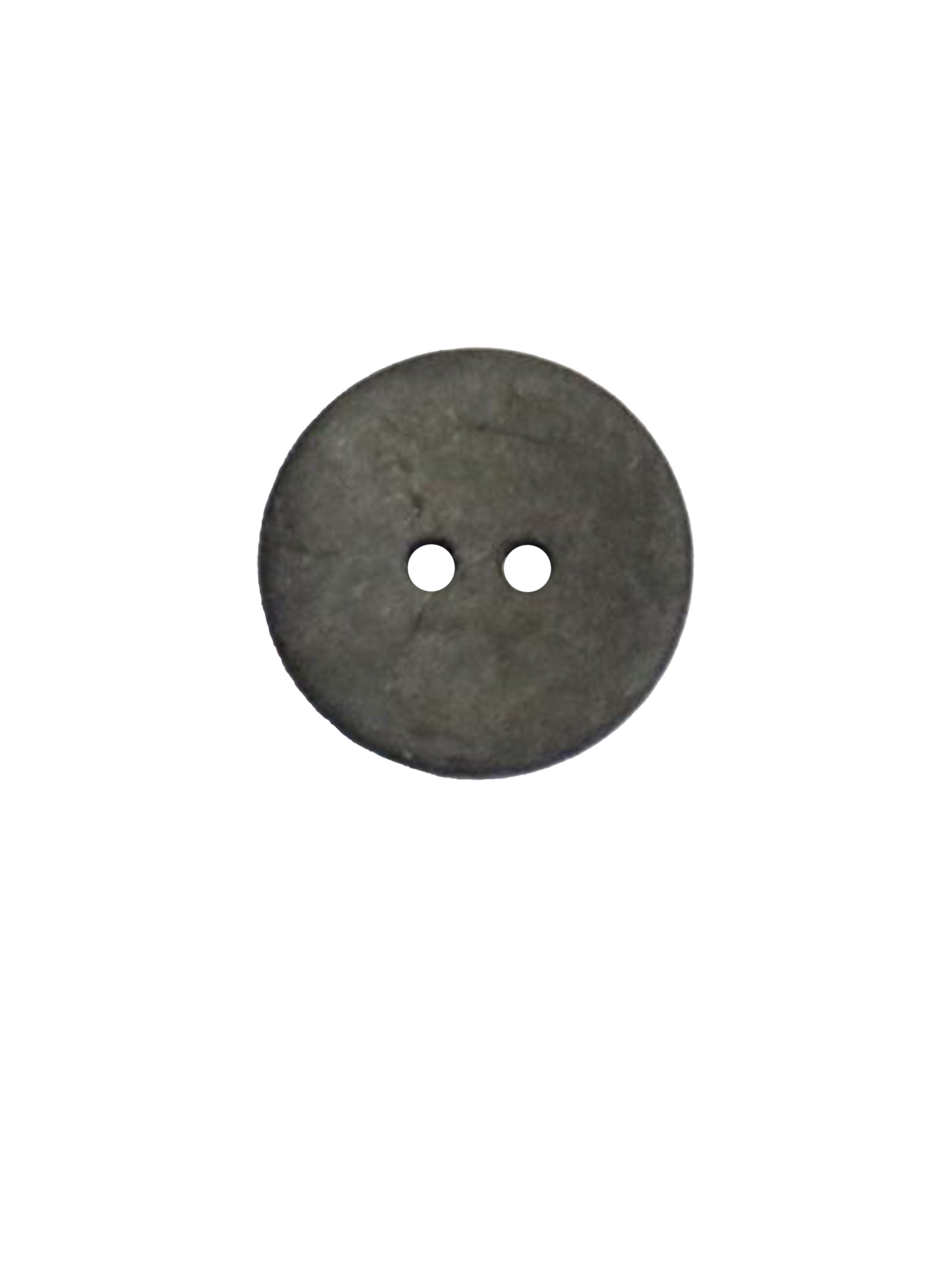 Knopf 2 Löcher kokosnussgrau, 15mm