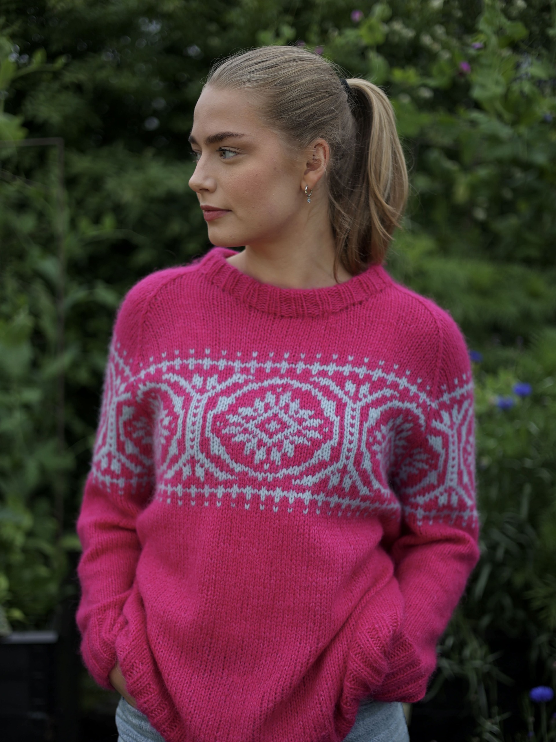 424R-05 REPEAT ME Damen Pullover 