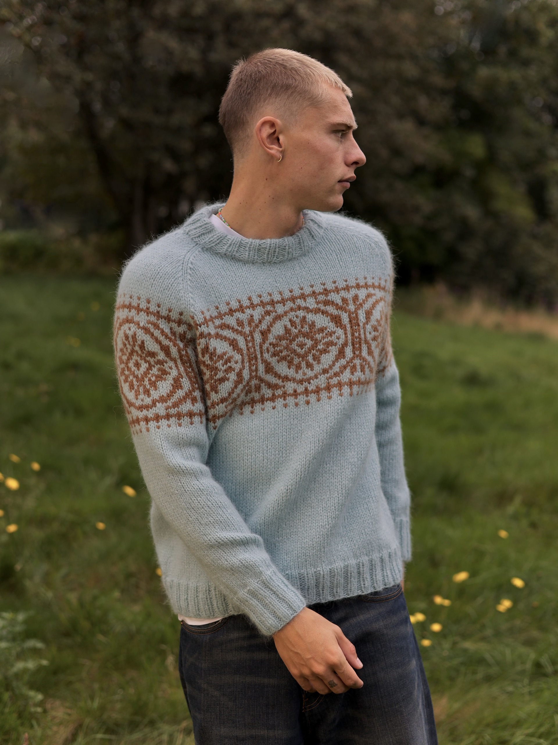 424R-11 REPEAT ME Herren Pullover 