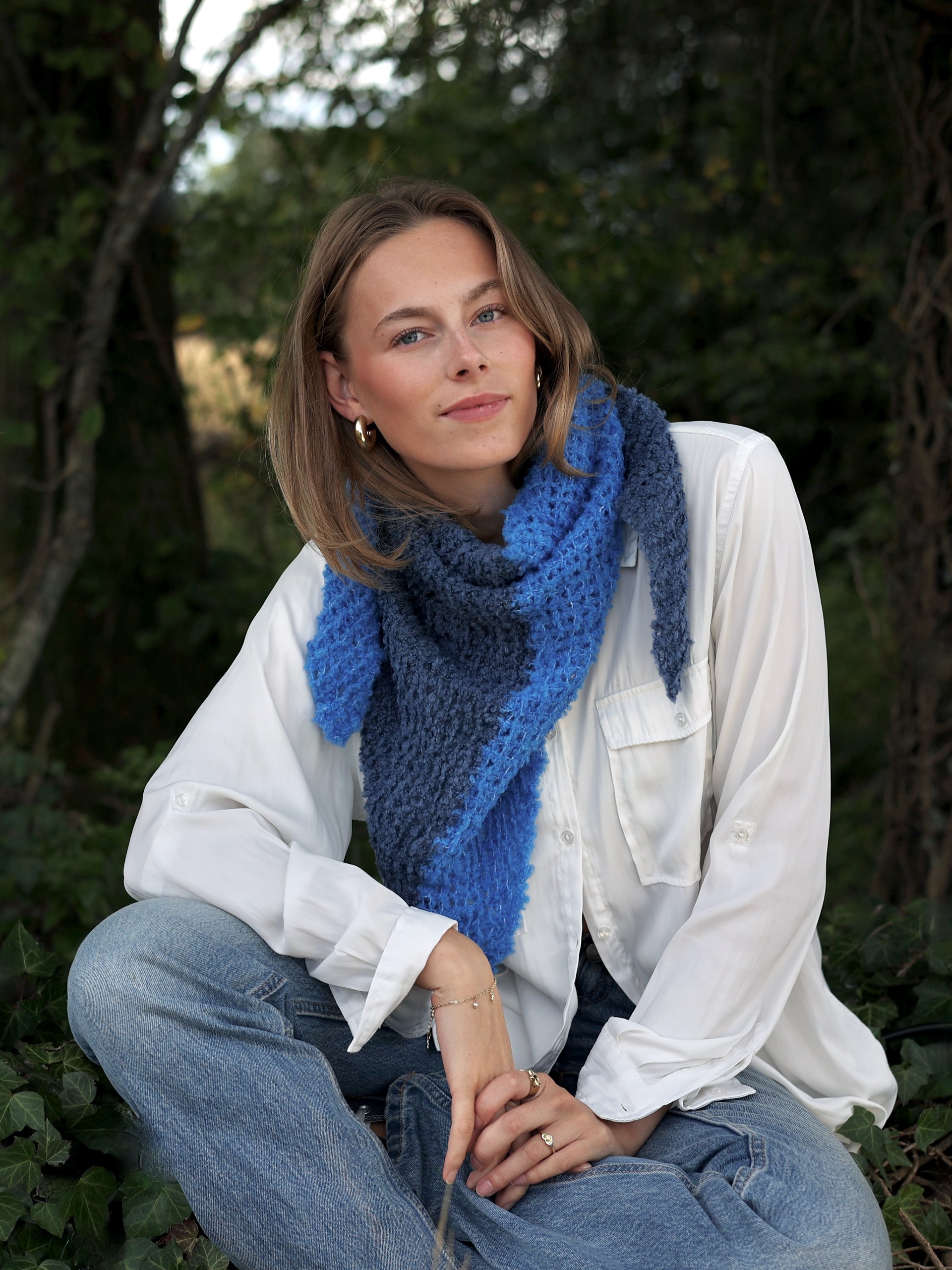 426S MEE dreieckstuch blau