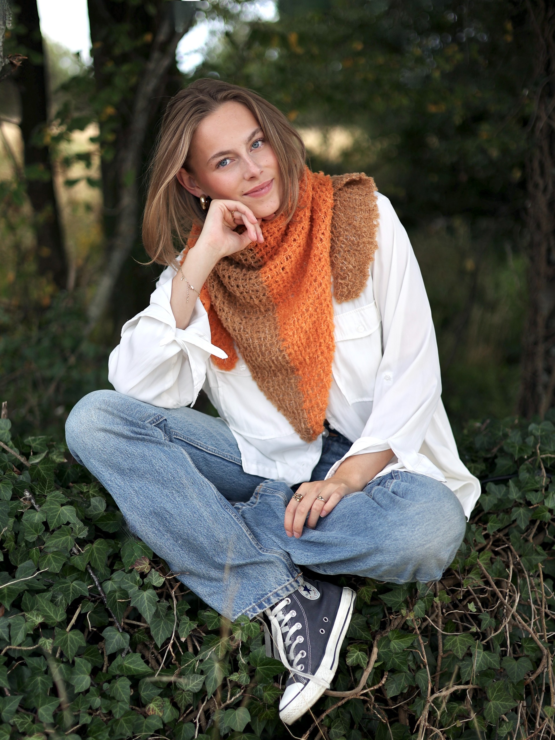 426S MEE Dreieckstuch orange