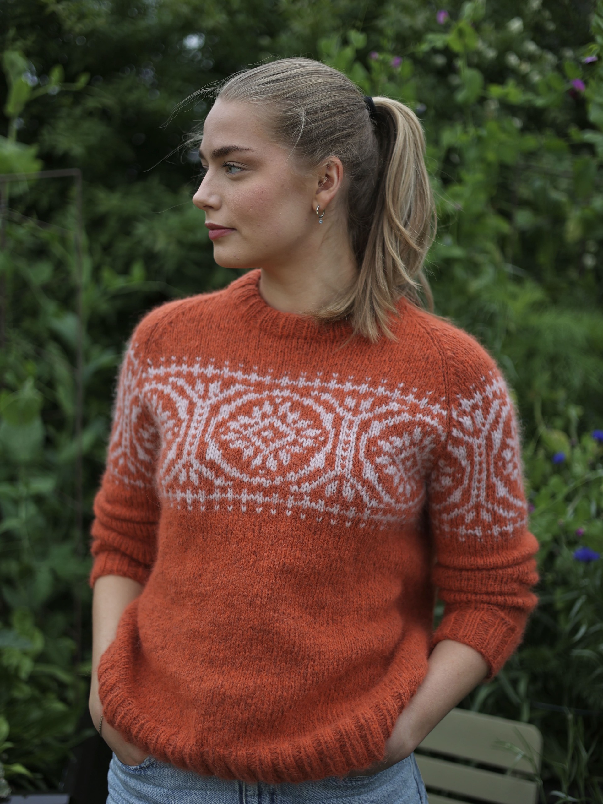 424R-07 REPEAT ME Damen Pullover 