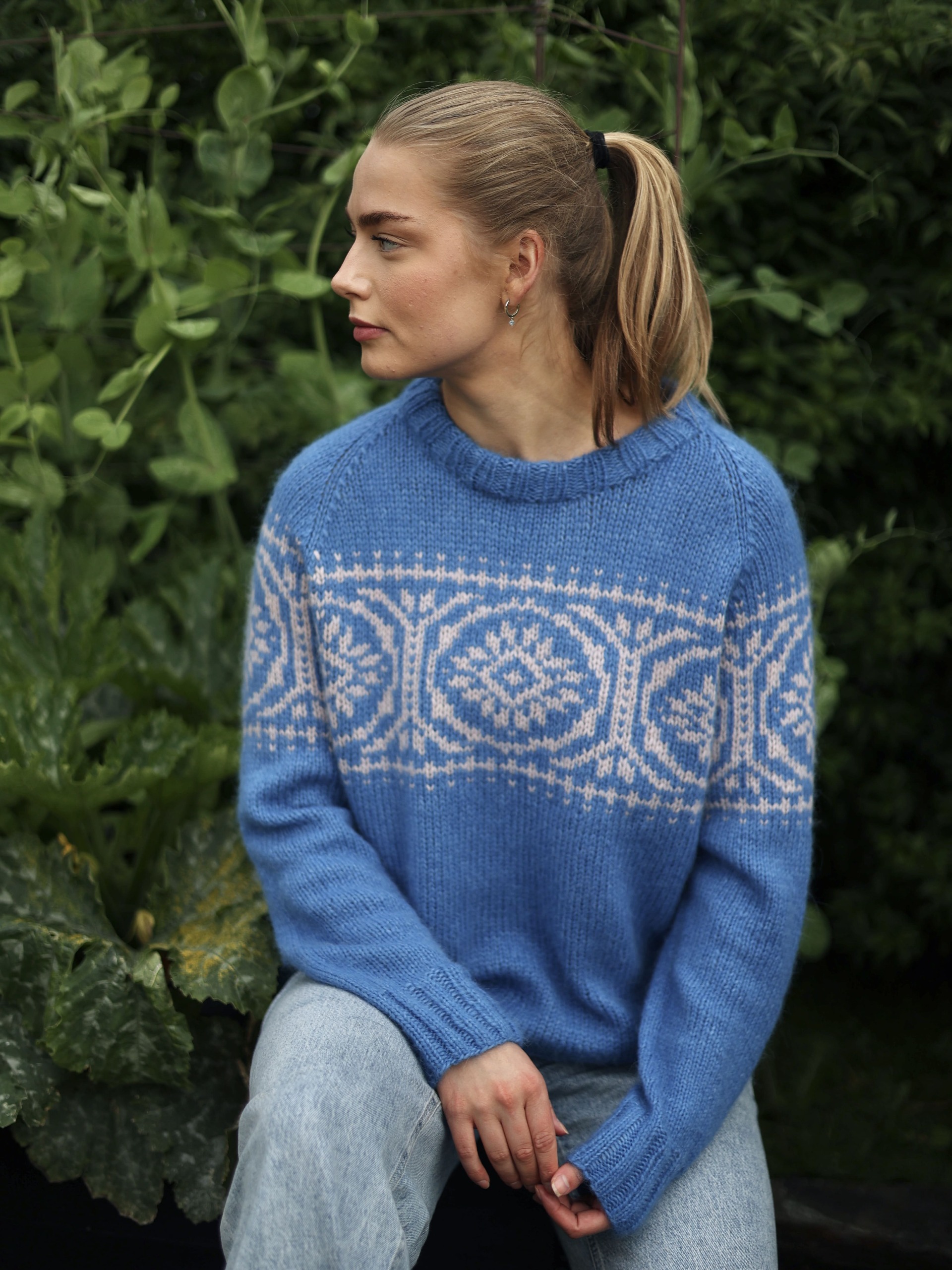 424R-09 REPEAT ME Damen Pullover 