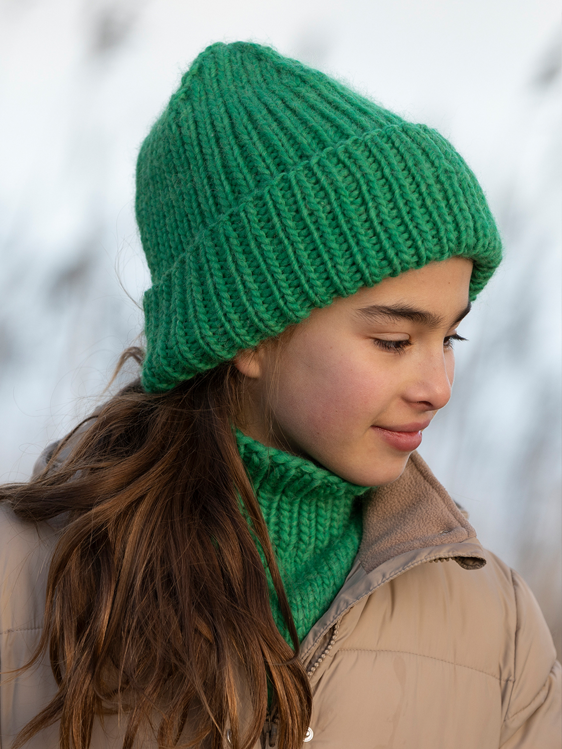 2405-12b Never Strickmütze