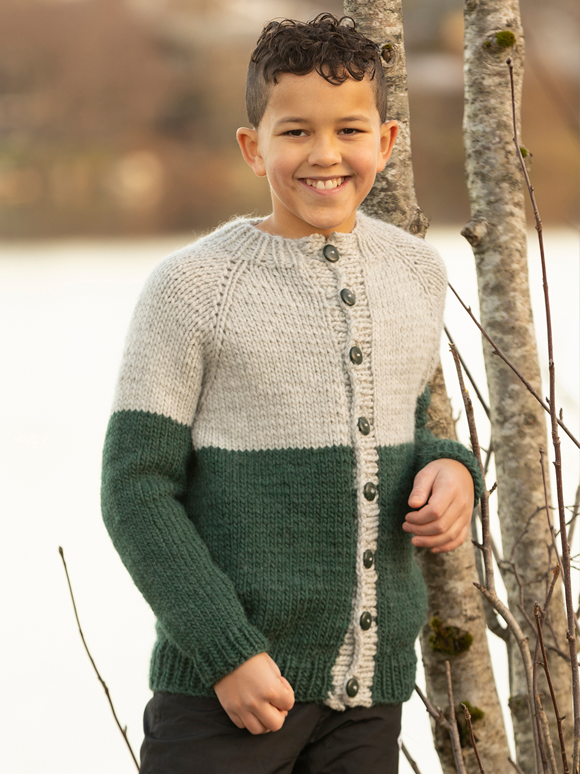 2405-5b Devid Strickjacke