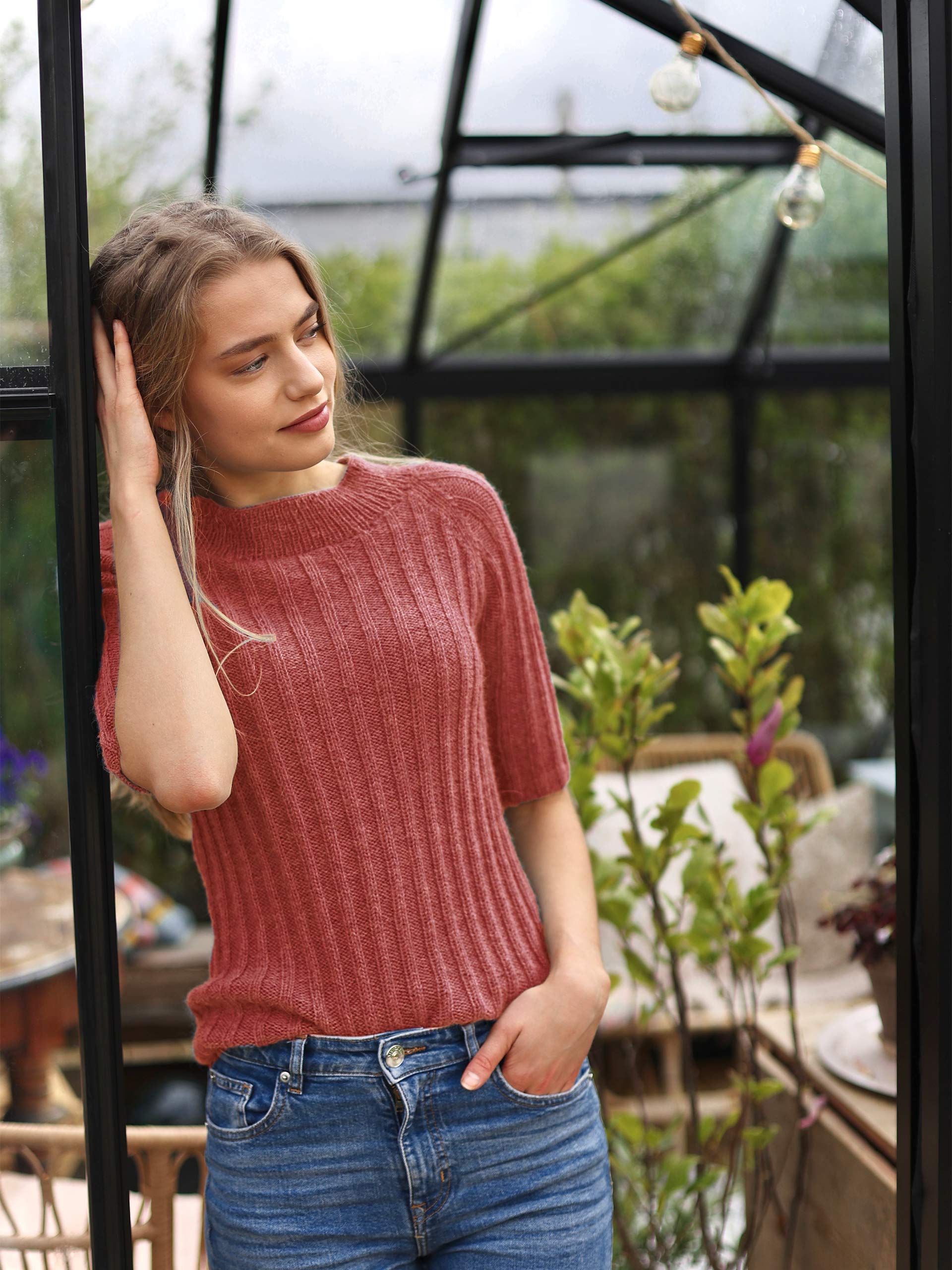 FAY Oberteil lachsrosa