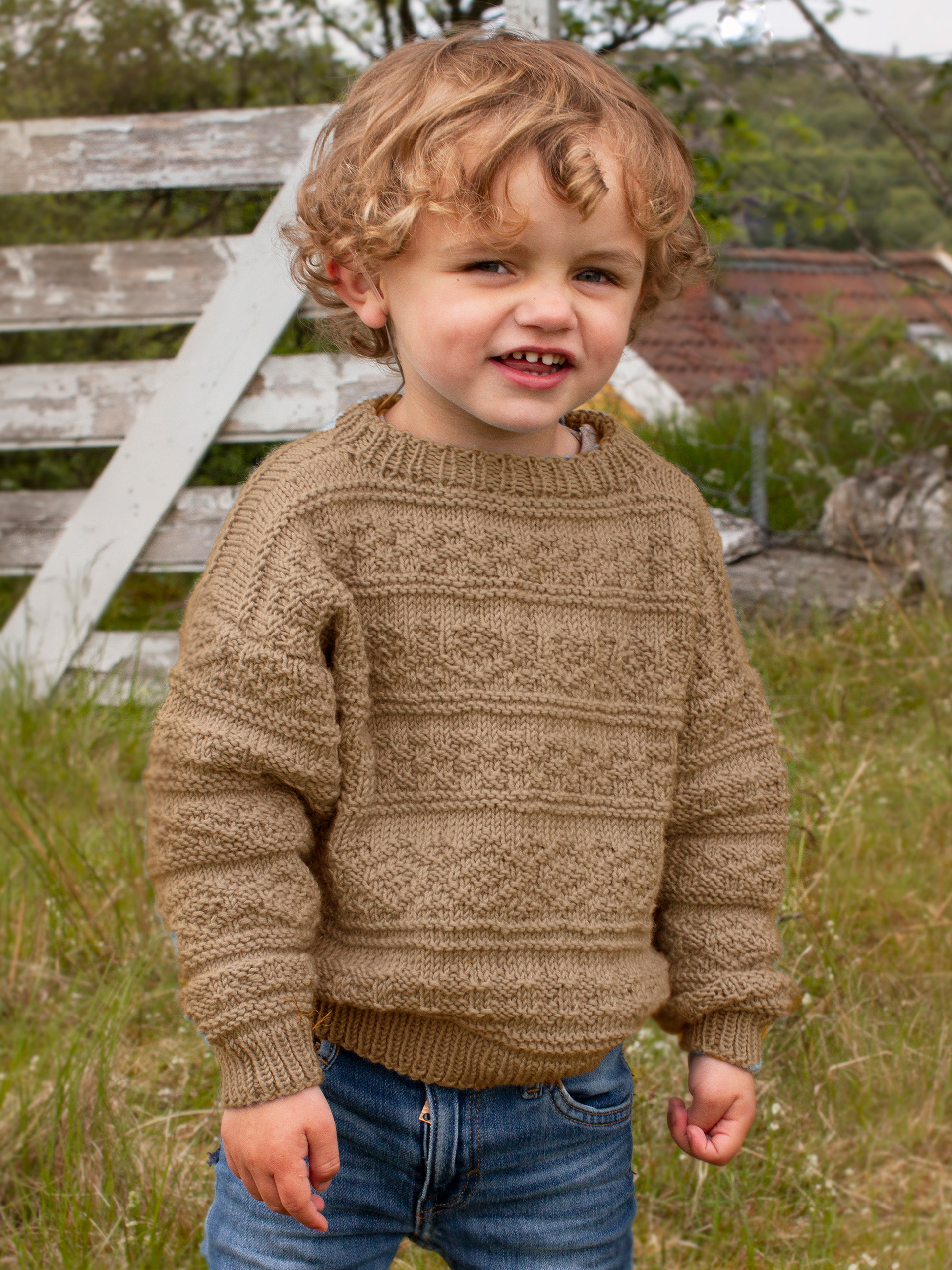 BILLIE Pullover warmes Beige (Merinor)