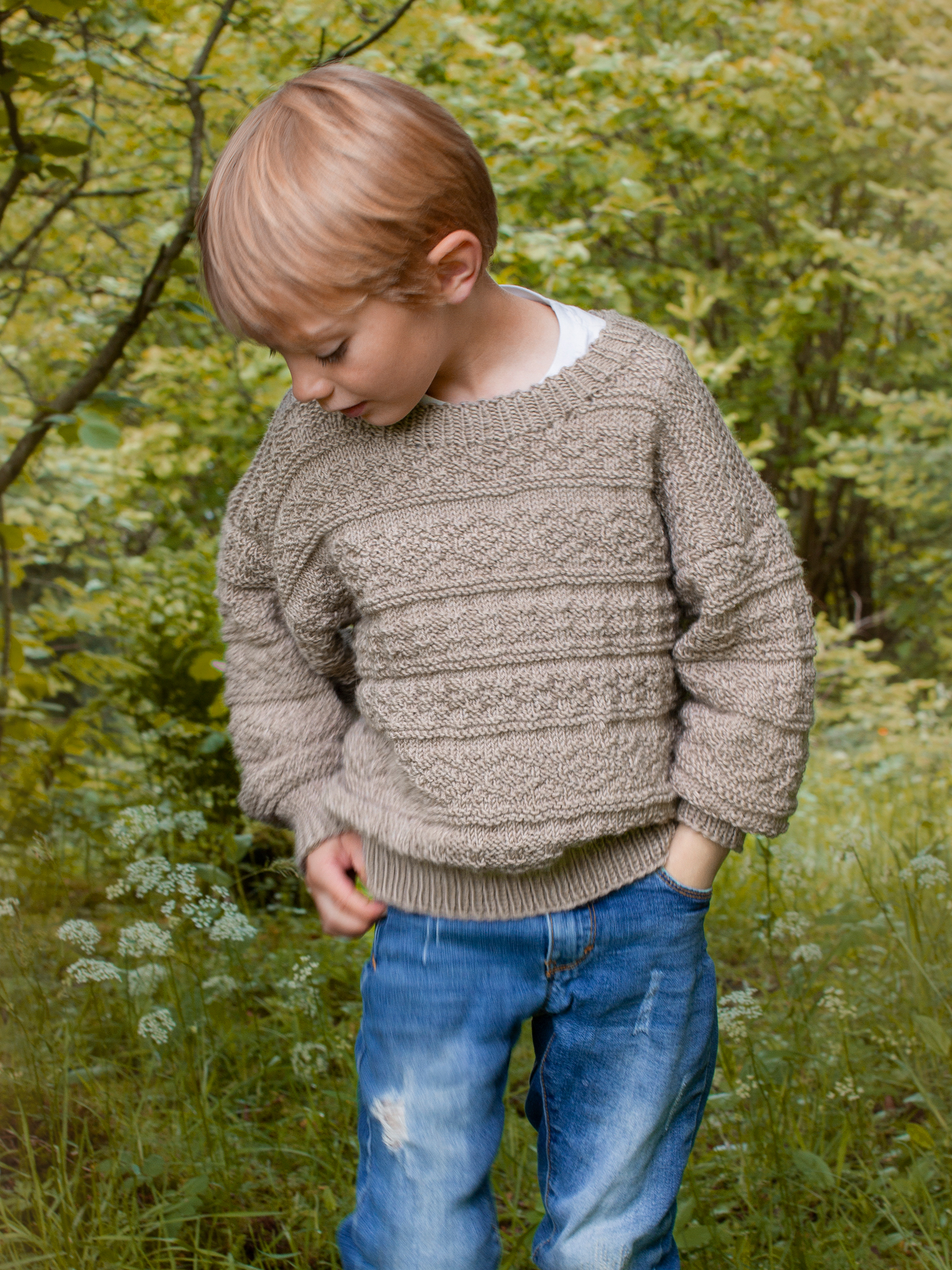 BILLIE Pullover beige (Merinor)