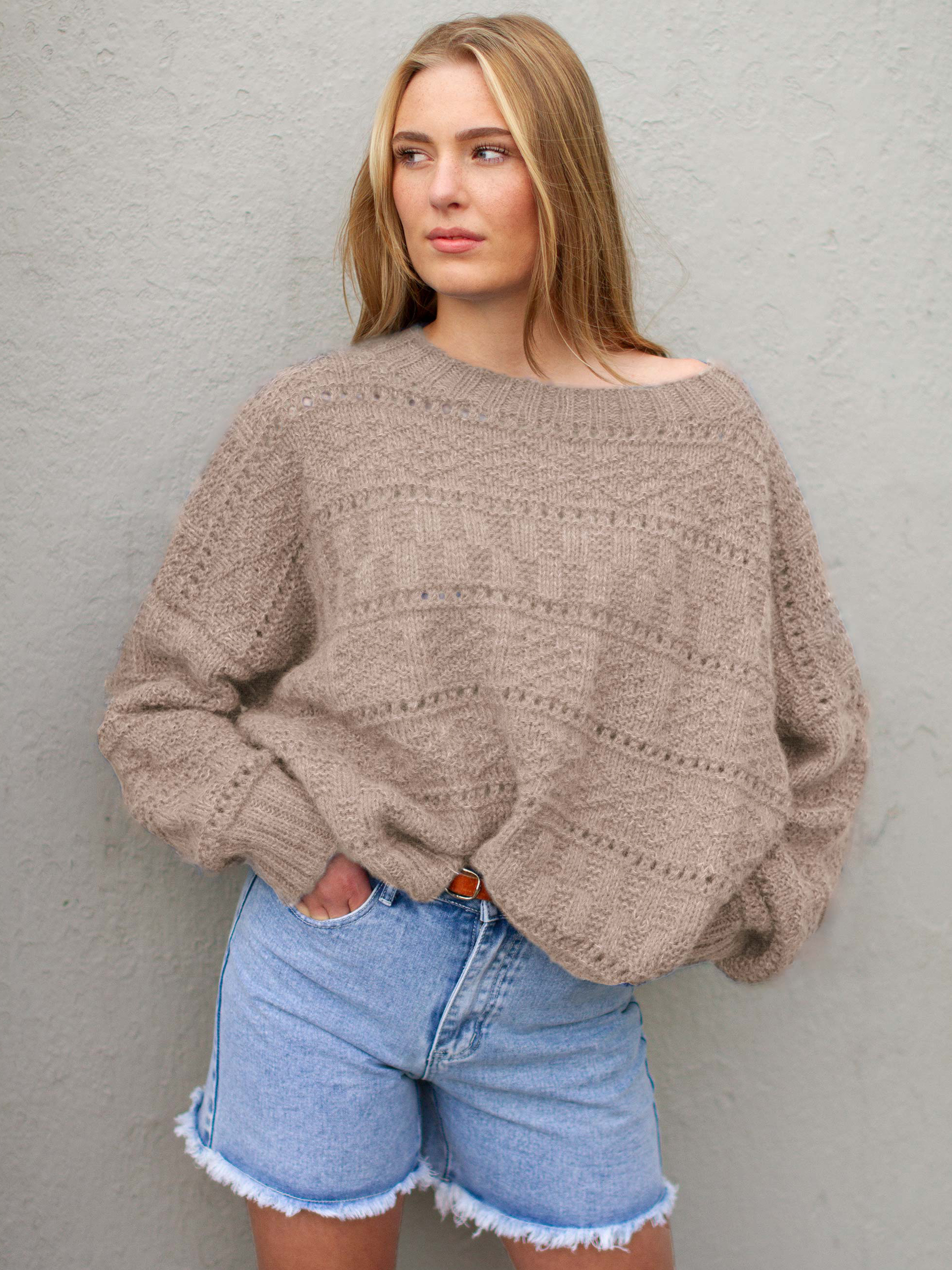BROOKE Pullover beige