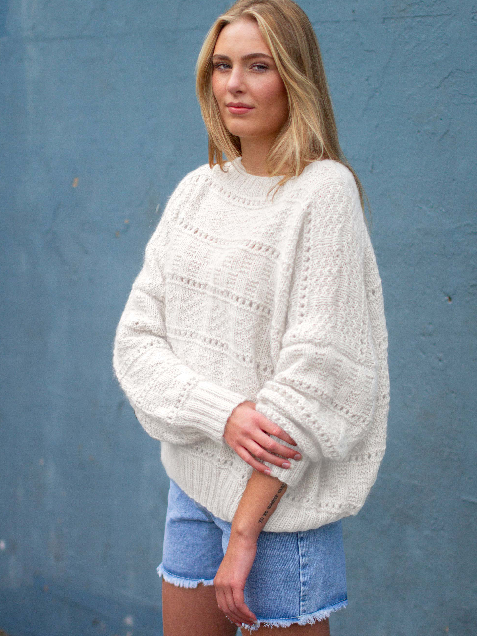 BROOKE Pullover Natur