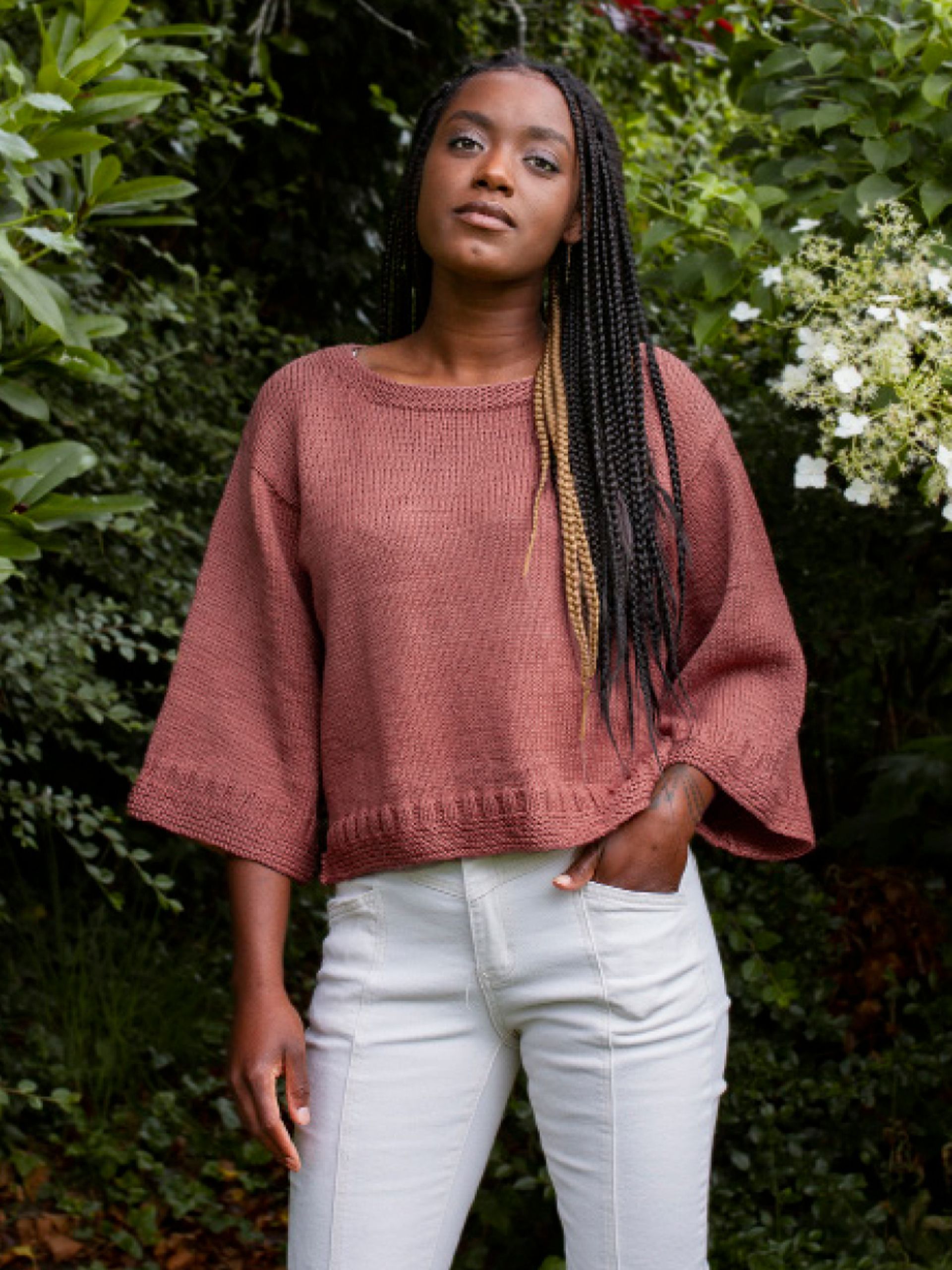 KAMELIA Pullover (Merinor) - Garnius