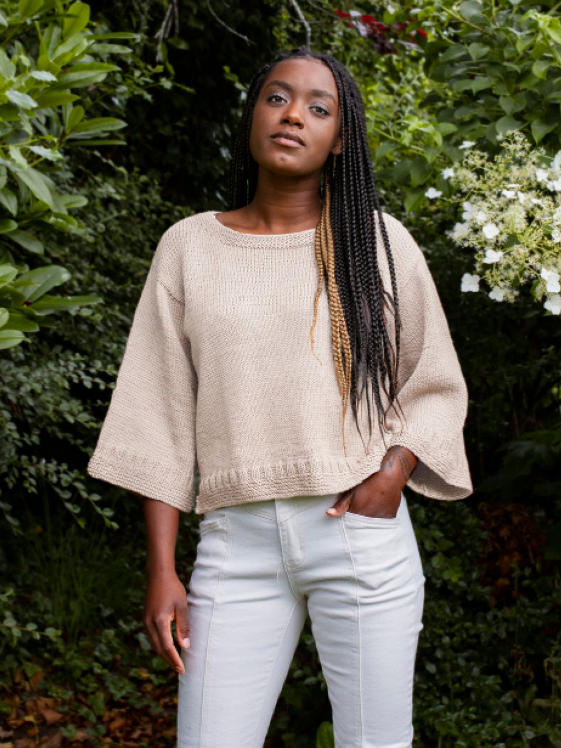 KAMELIA Pullover (Merinor) - Garnius