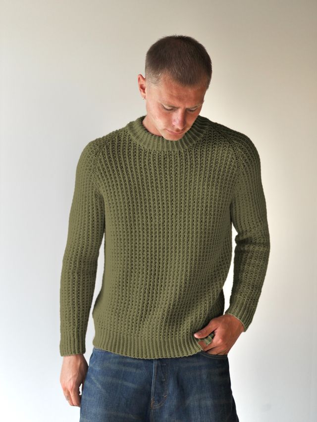 424S-11 SOIE Herren Pullover