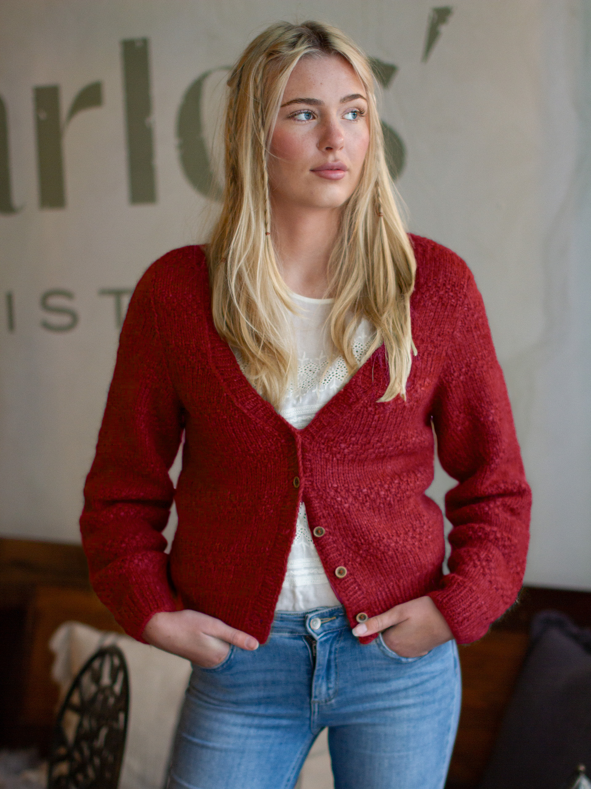 322K-03j DORA dream Jacke Rot