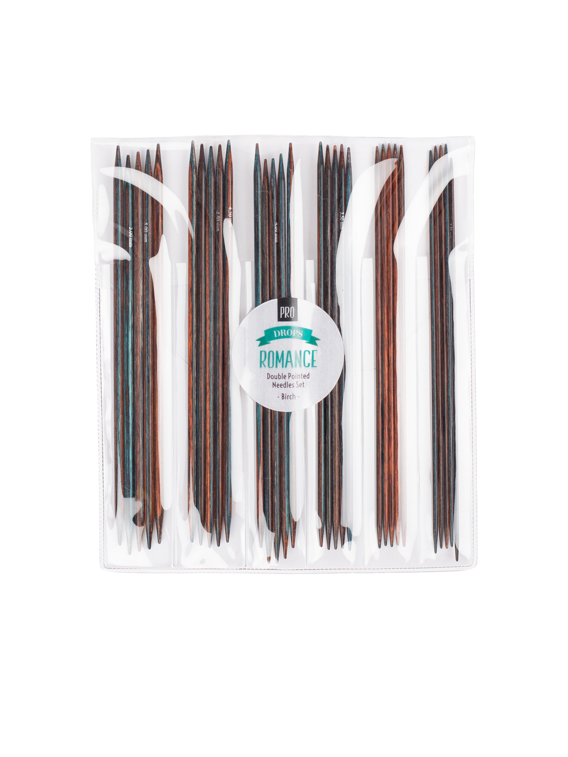 Drops - Strømpepinner Sett - Bjørk