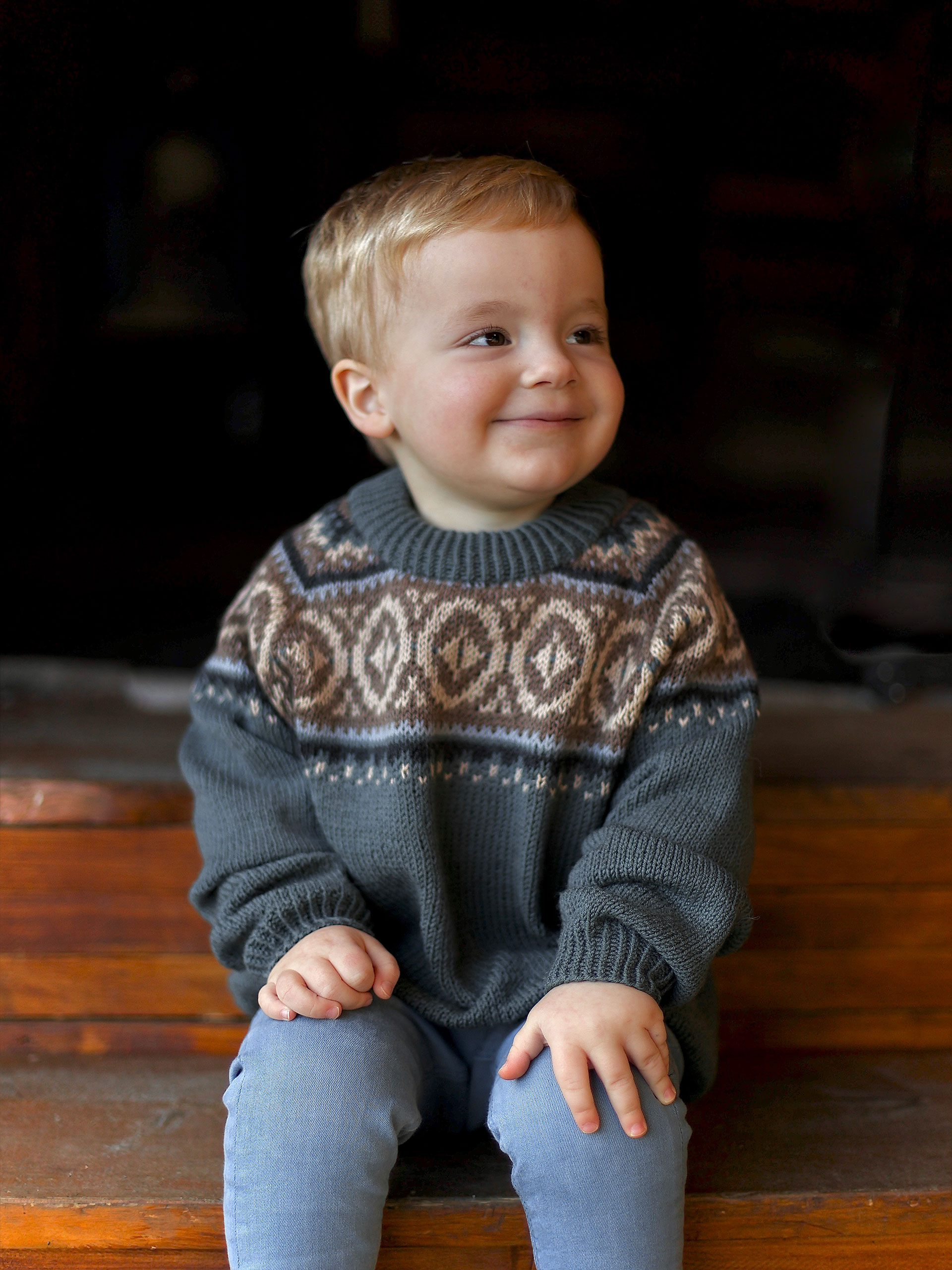 321S-04a GAARD Kinderpullover