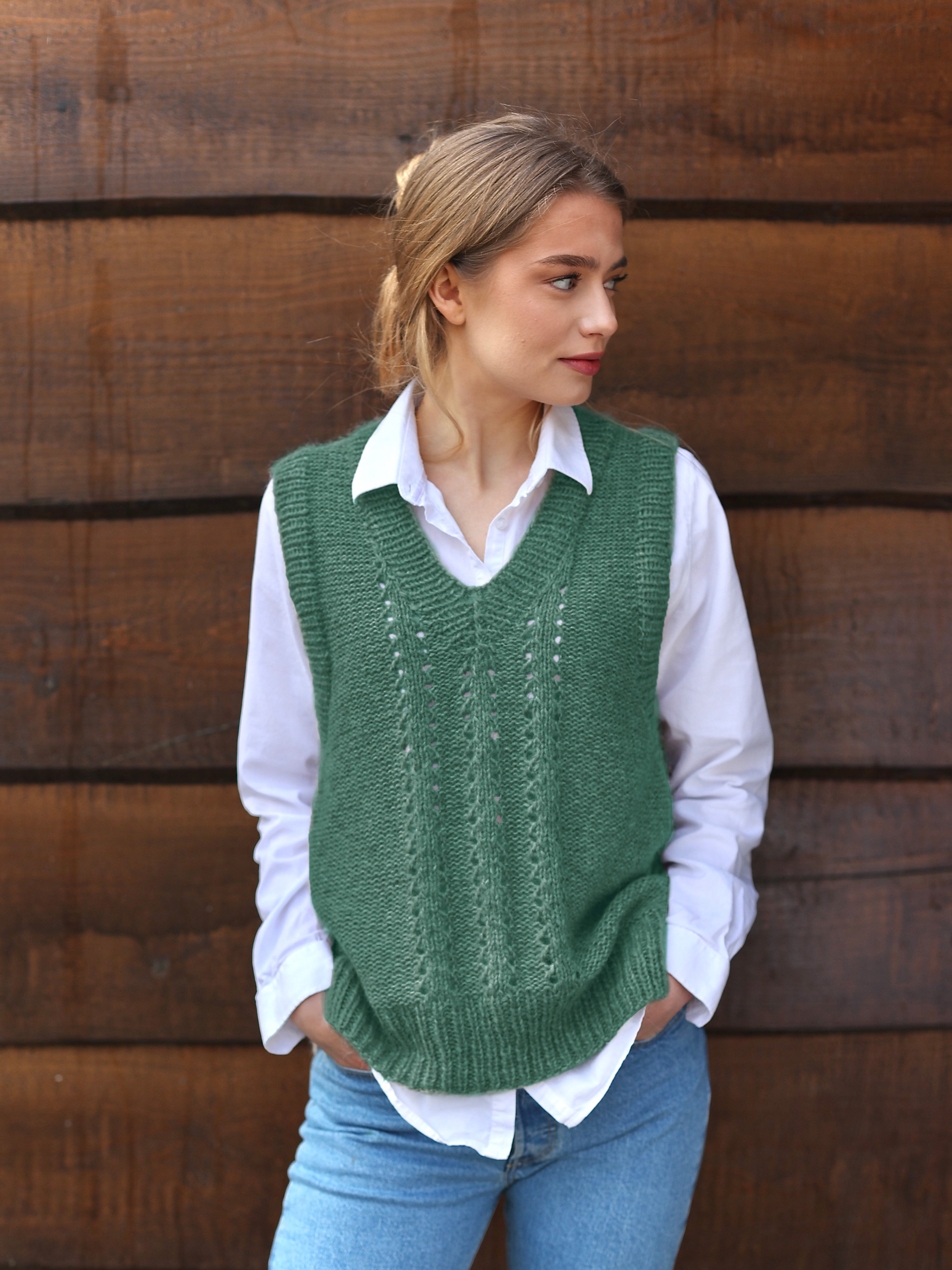 EAST Weste Jadegrün