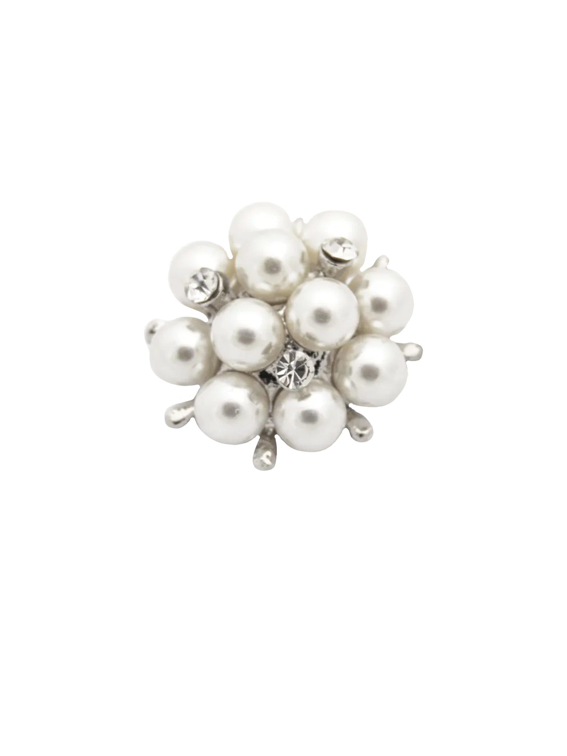 Knopf Metall/Perle 20mm