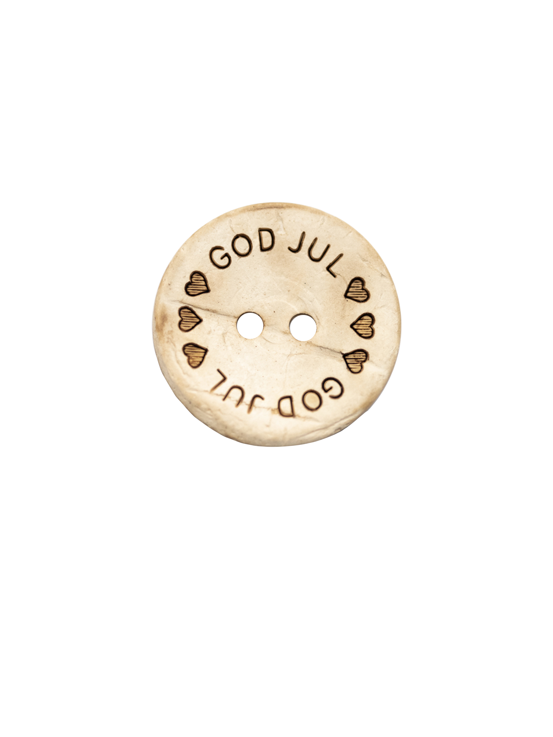 Knopf Frohe Weihnachten 22mm