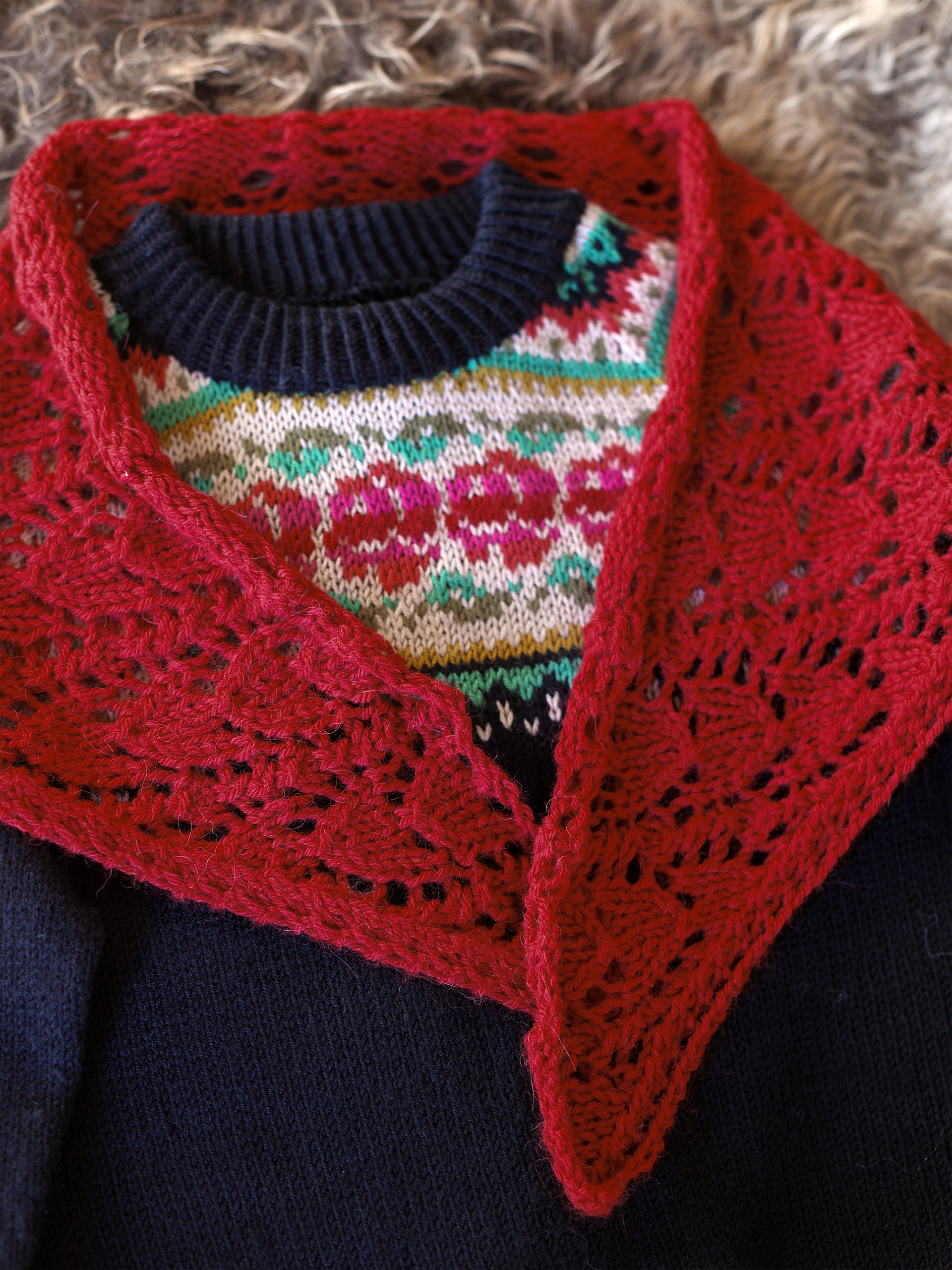 321S-13 LILLE LALA Midi Schal