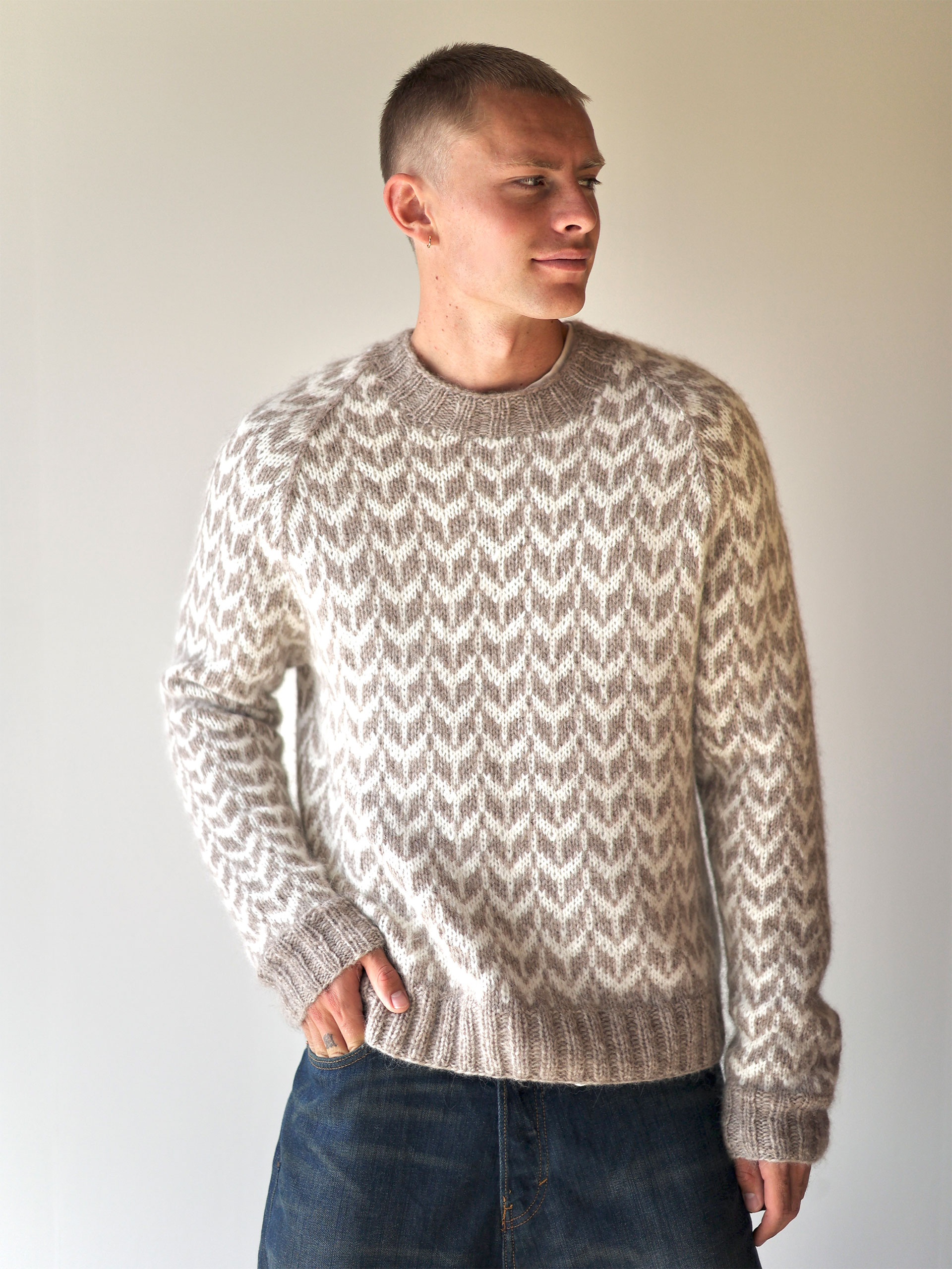 424S-14 MALM Herren Pullover 