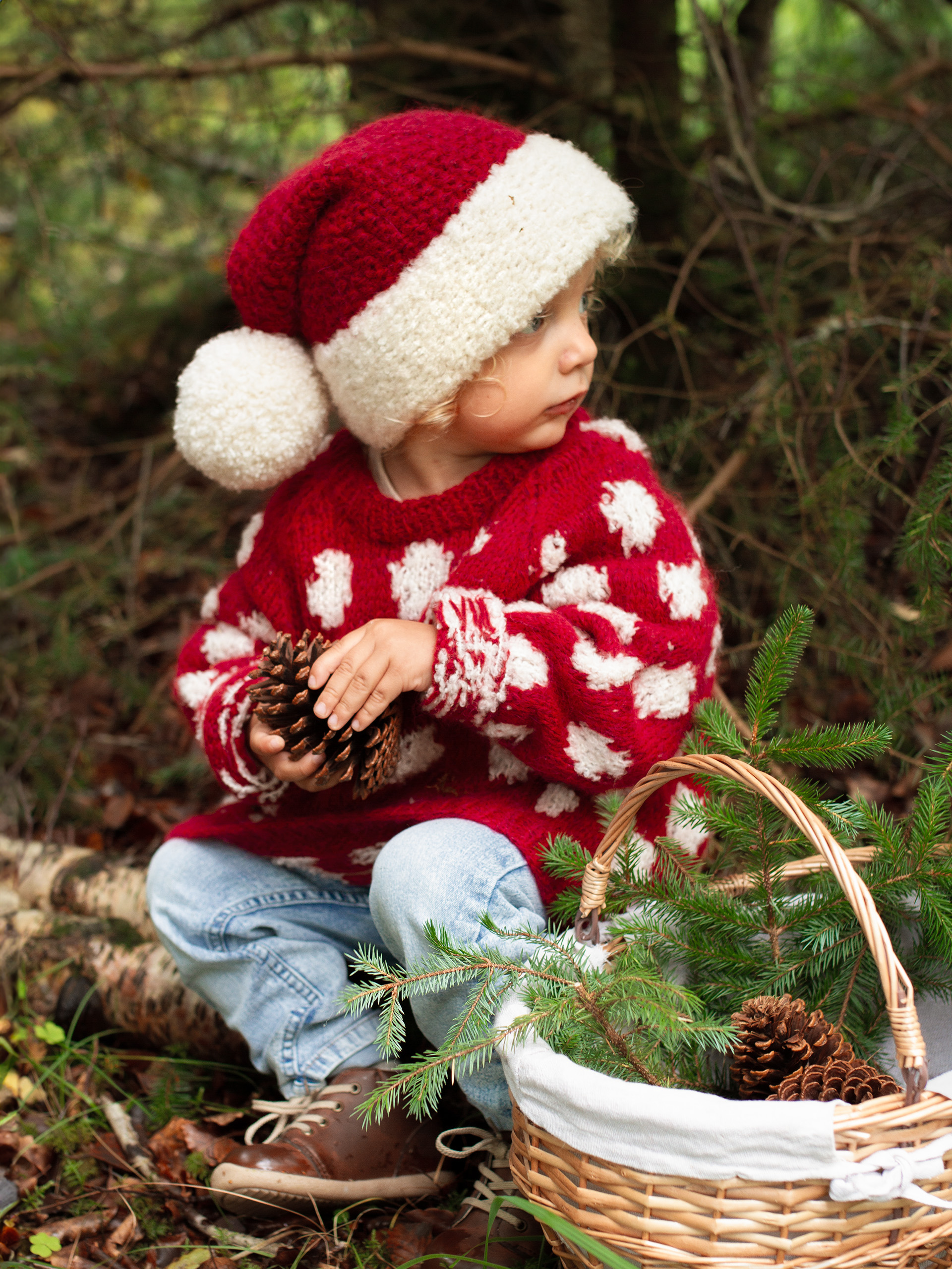 424K-08 Pünktchen Pullover