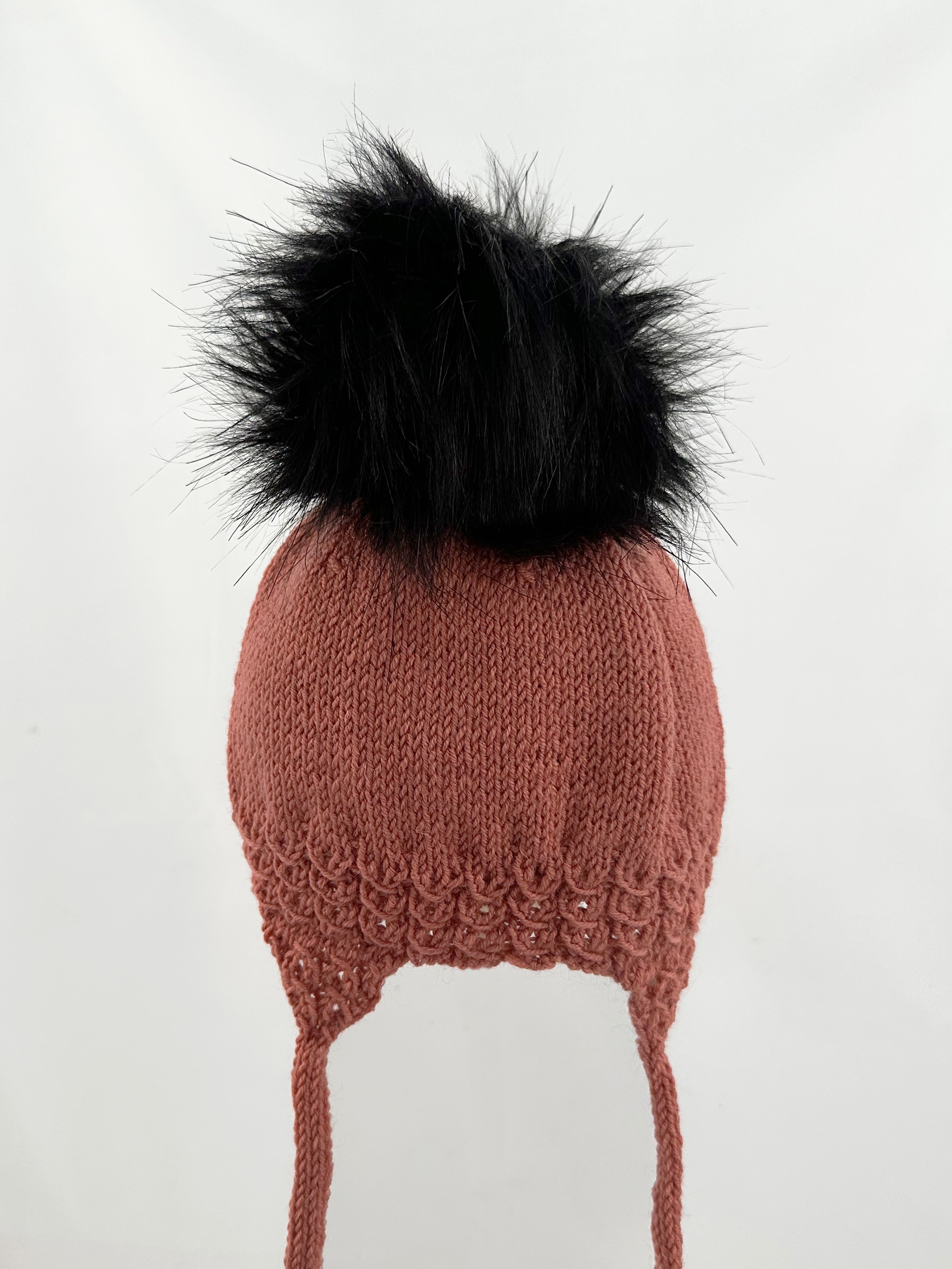 Pom-Pom Acryl schwarz