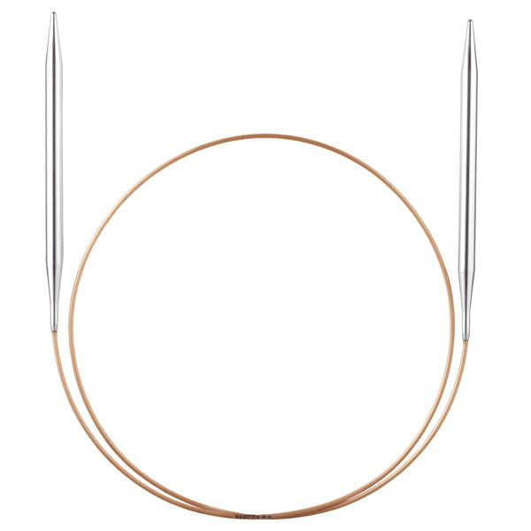 Addi Rundpinne - Messing - 80cm - 10mm