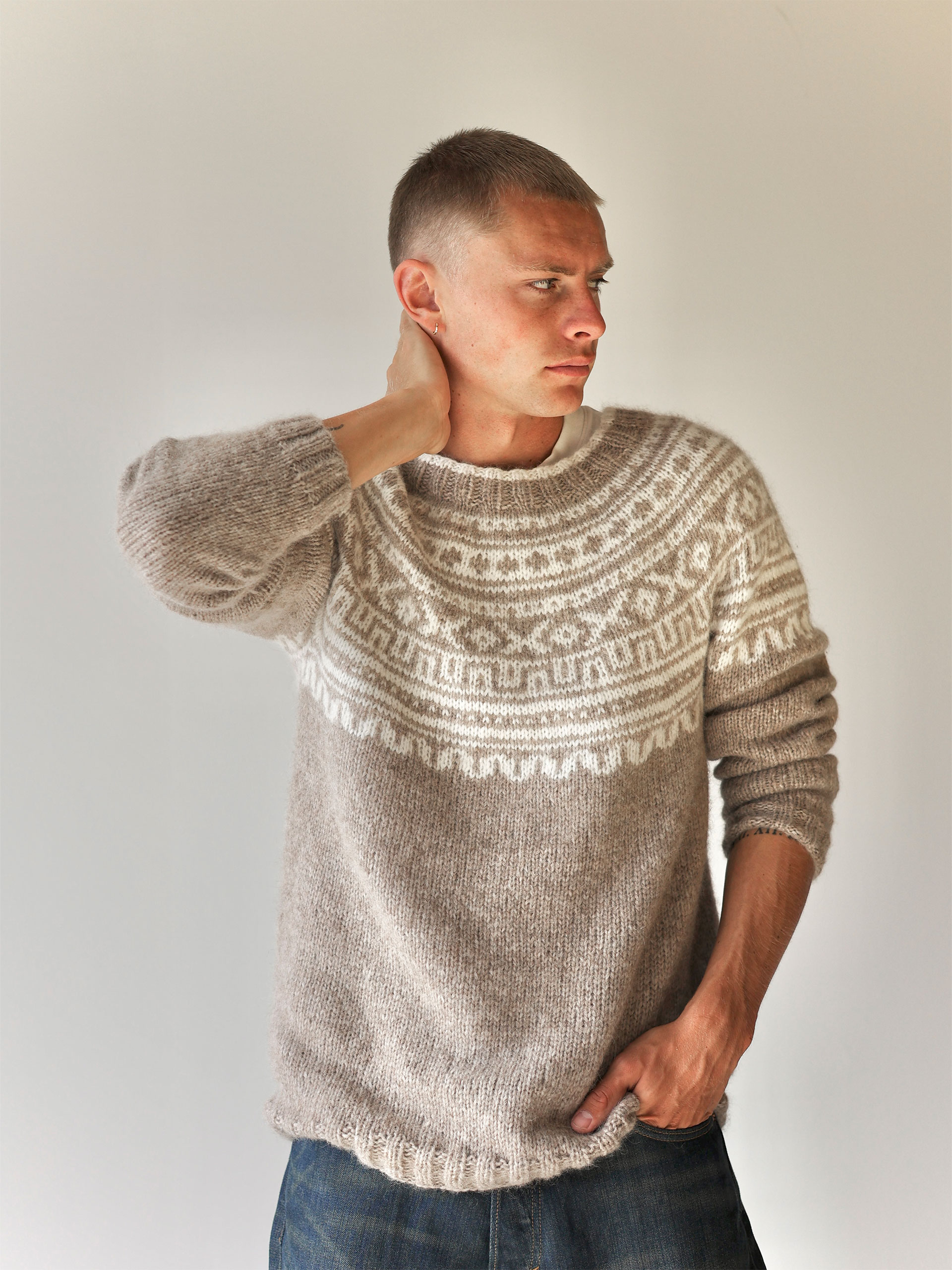 424S-13a SETA SOFT Herren Pullover 