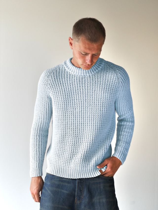 424S-11 SOIE Herren Pullover