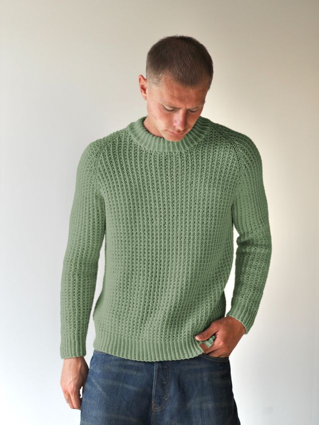 424S-11 SOIE Herren Pullover