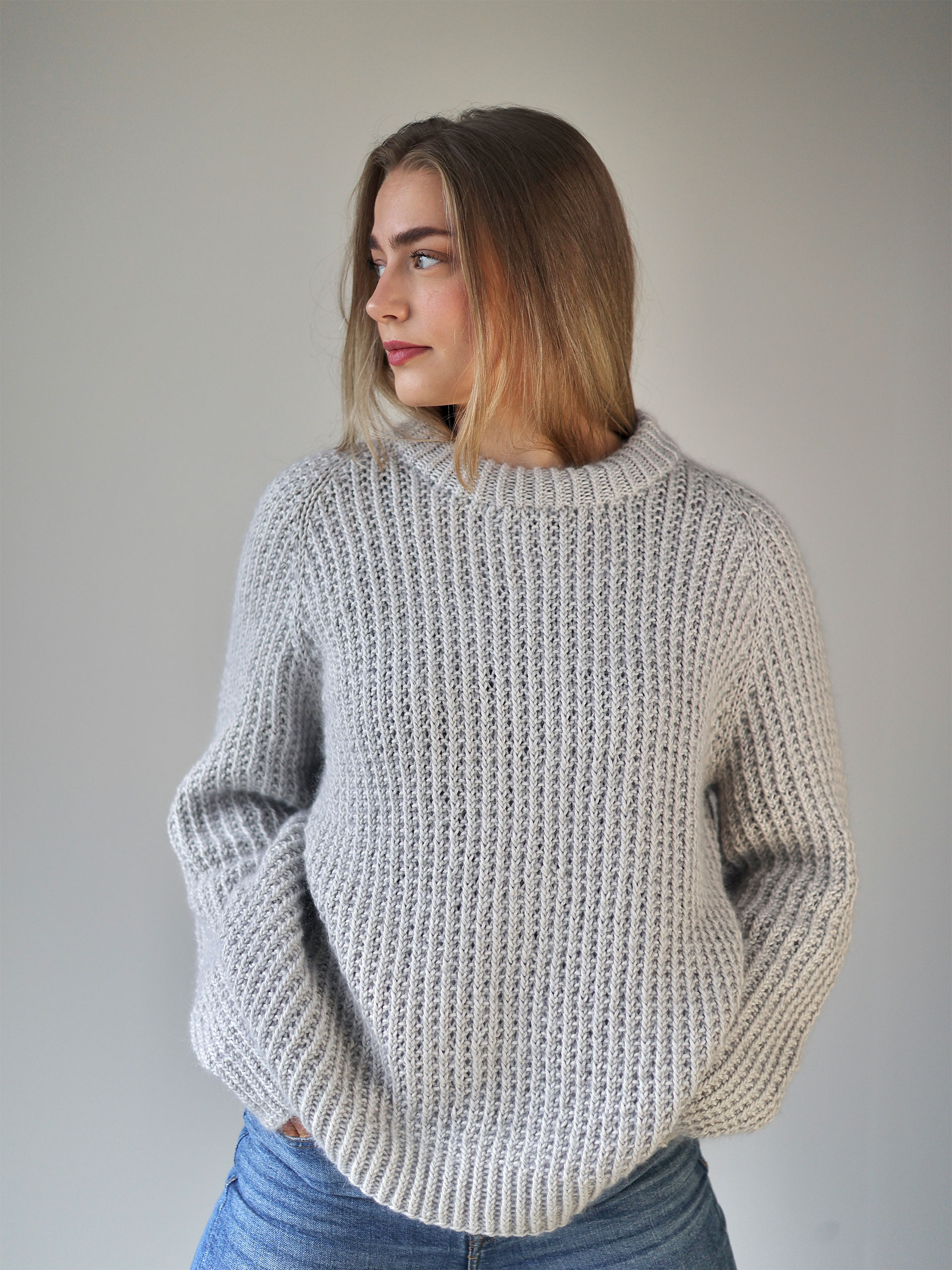 424S-12c SOIE SUPERIOR Damen Pullover 