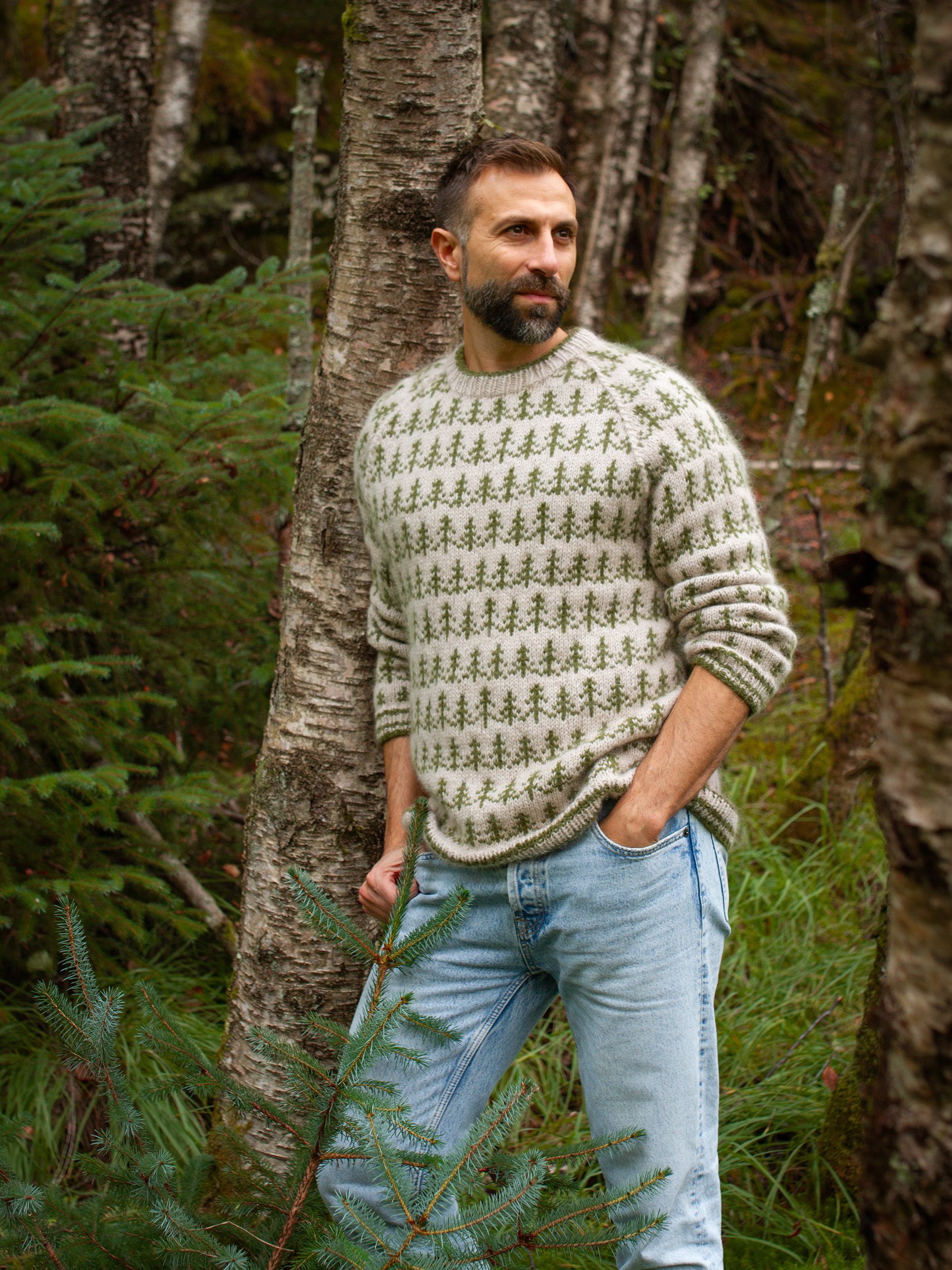 424K-10c&nbsp;TREETOP Herren Pullover