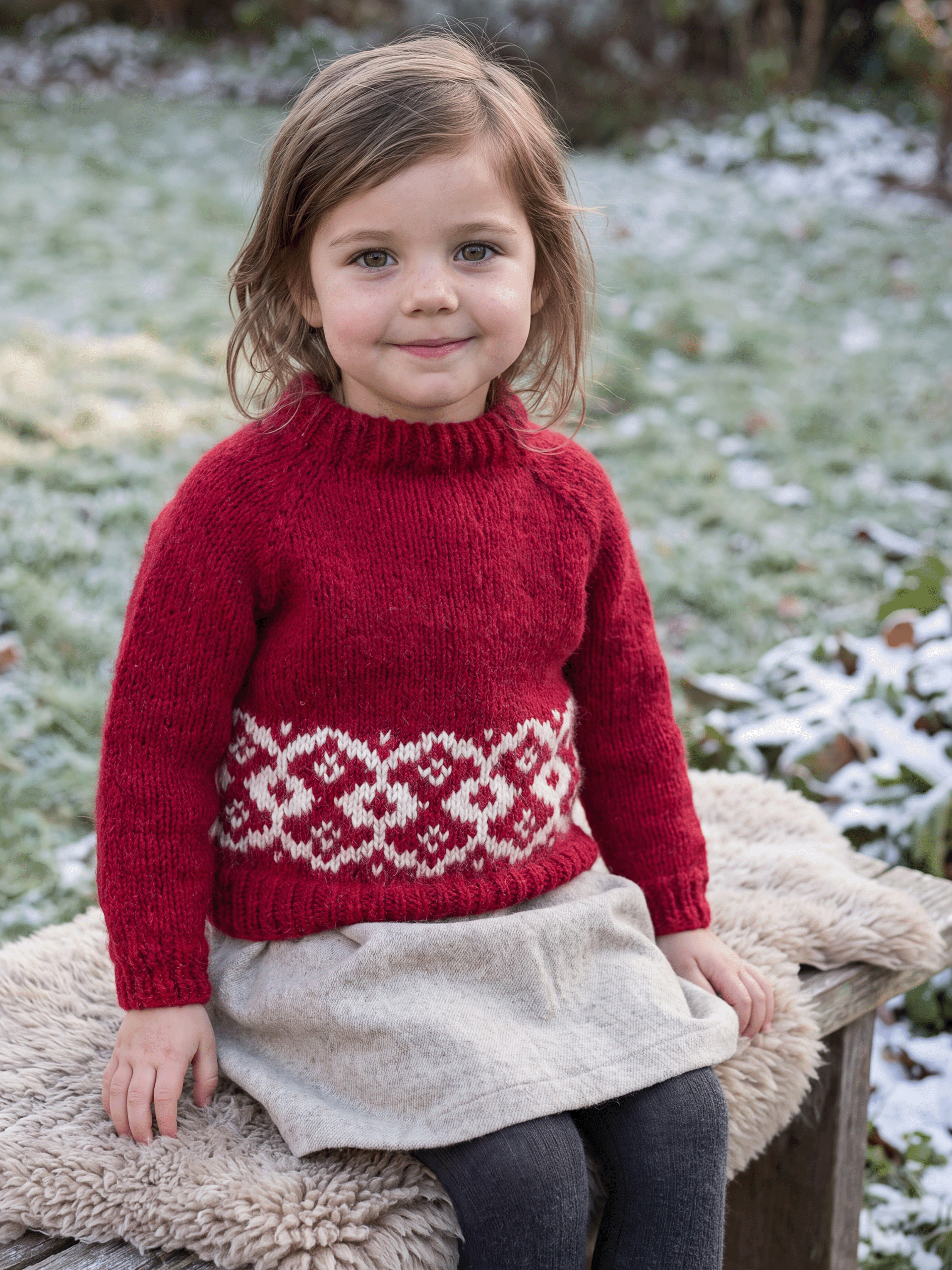 621VL-04a Vintra Kinderpullover