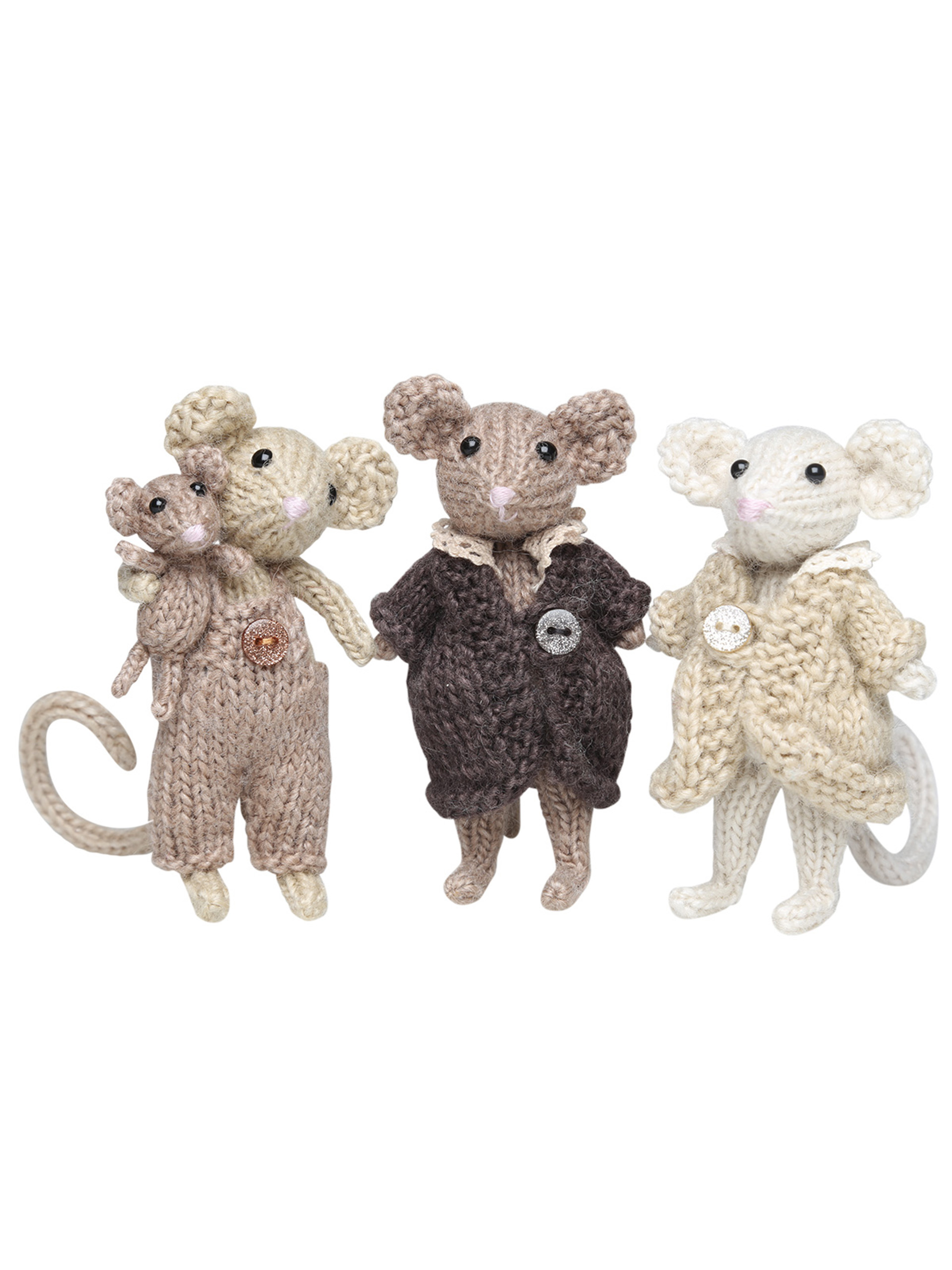 Mäuseschwestern - strick-kit 
