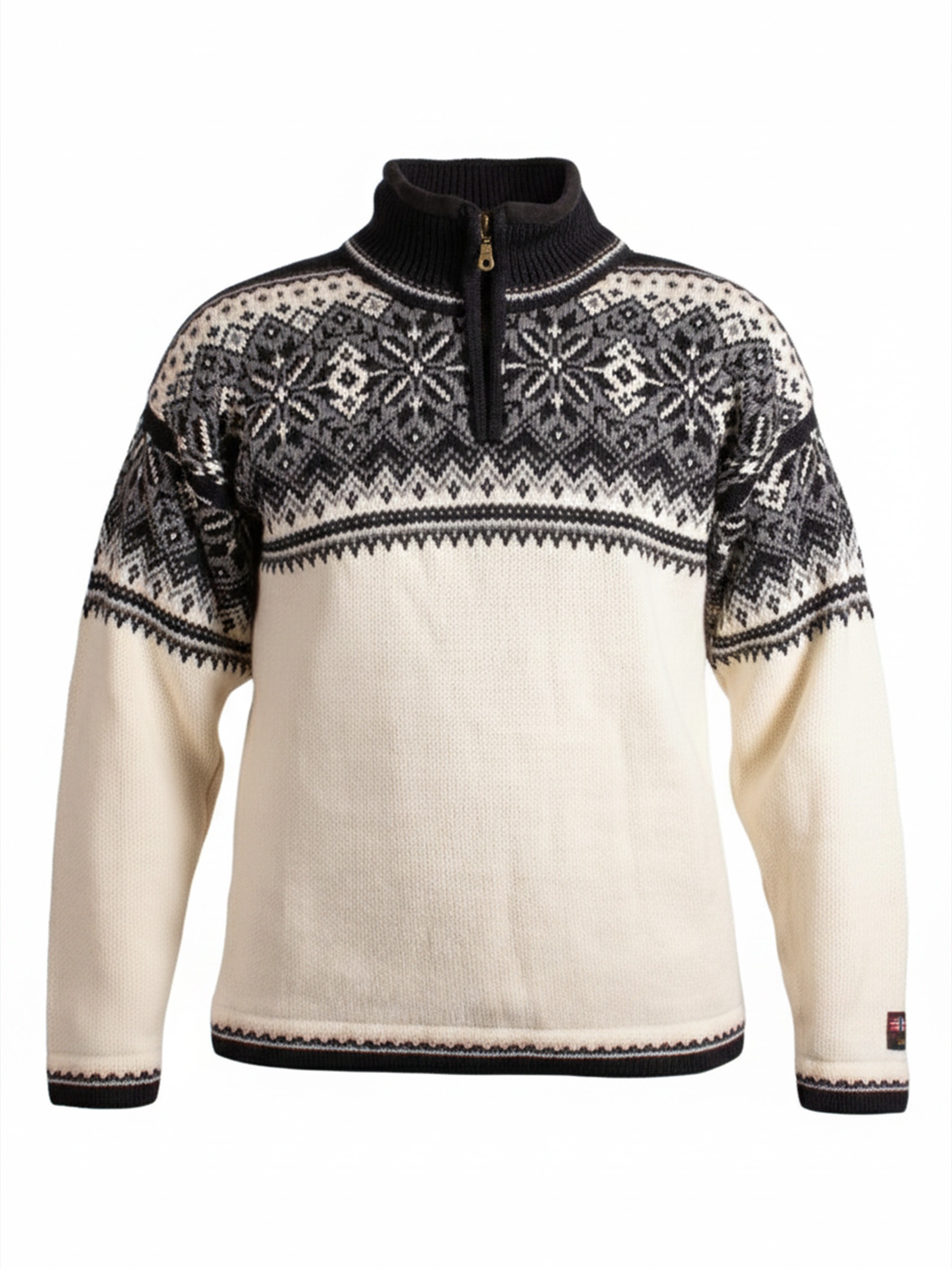 Sval Unisex-Pullover, Offwhite – Größe XS