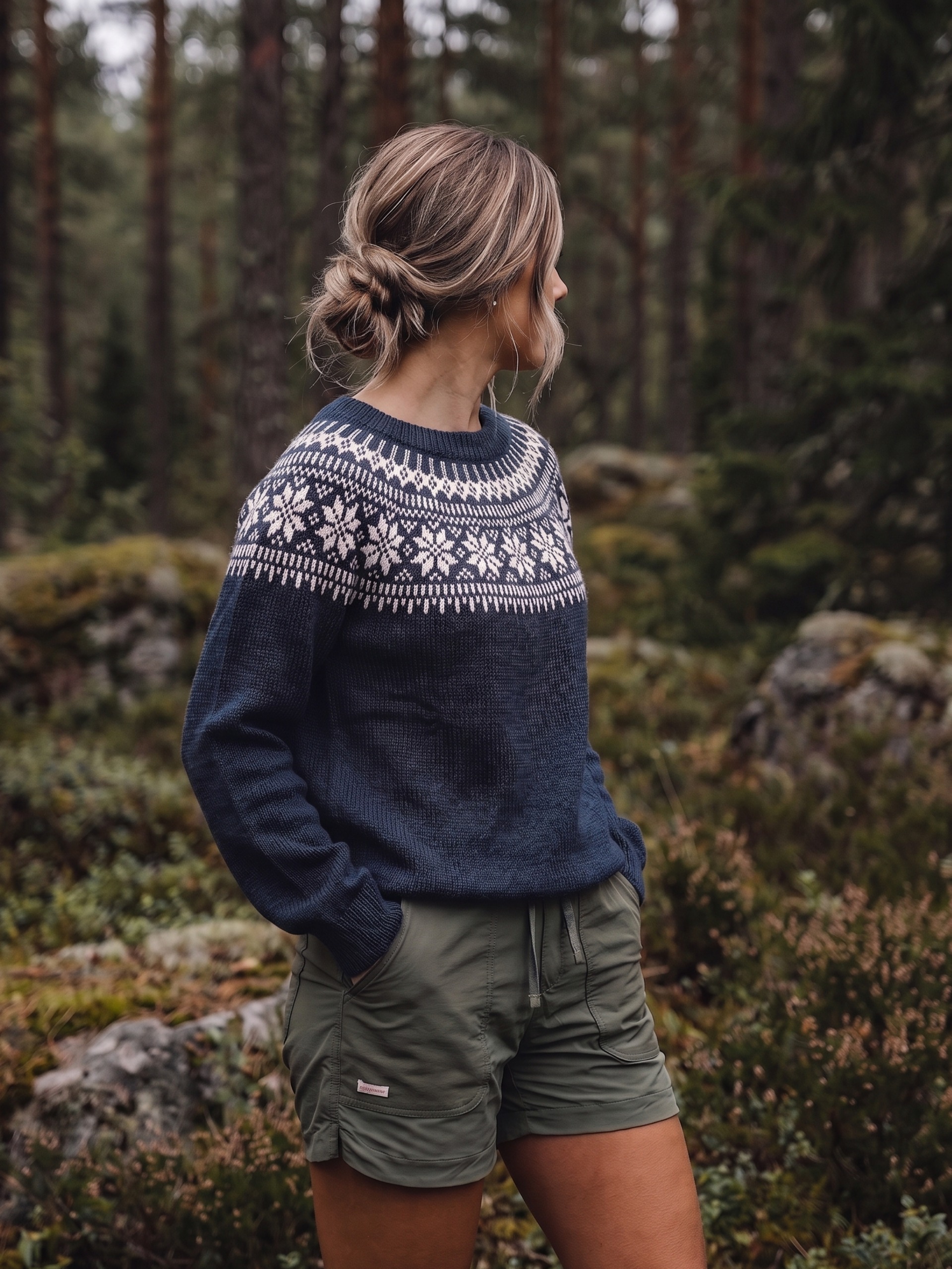 621MS-30d Chunky Selbu pullover