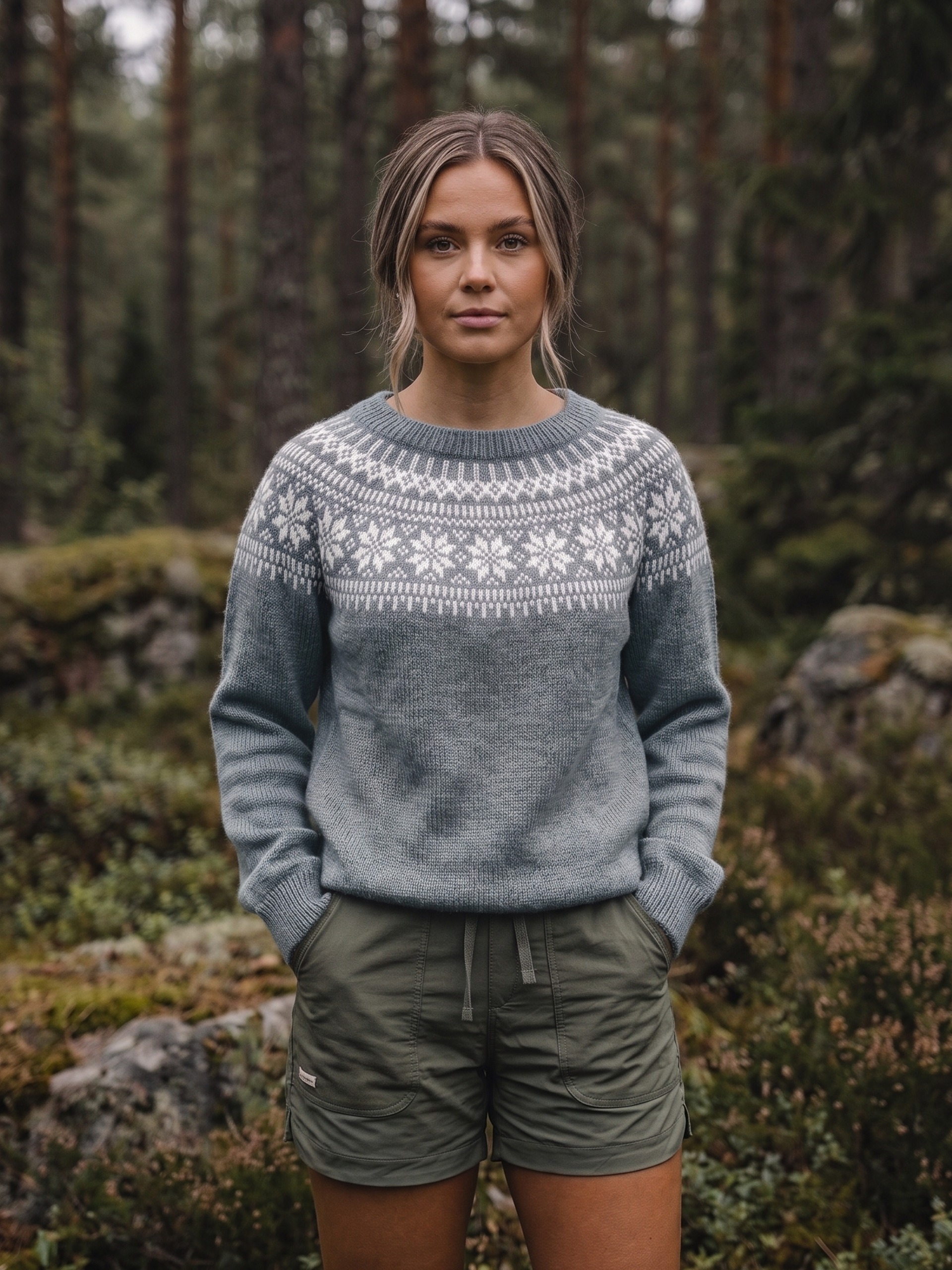 621MS-30e Chunky Selbu pullover
