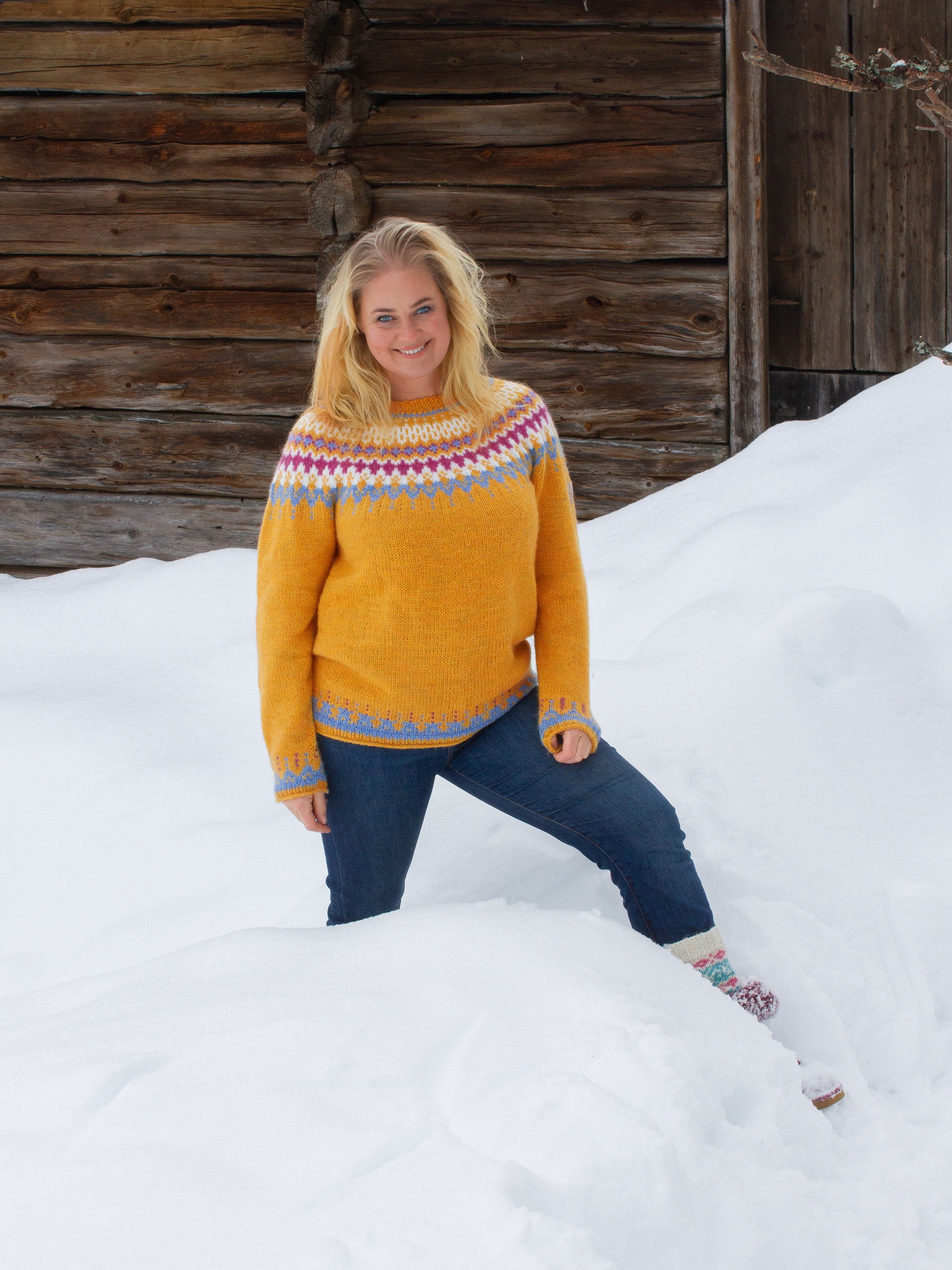 422K-03j GLEÐI pullover