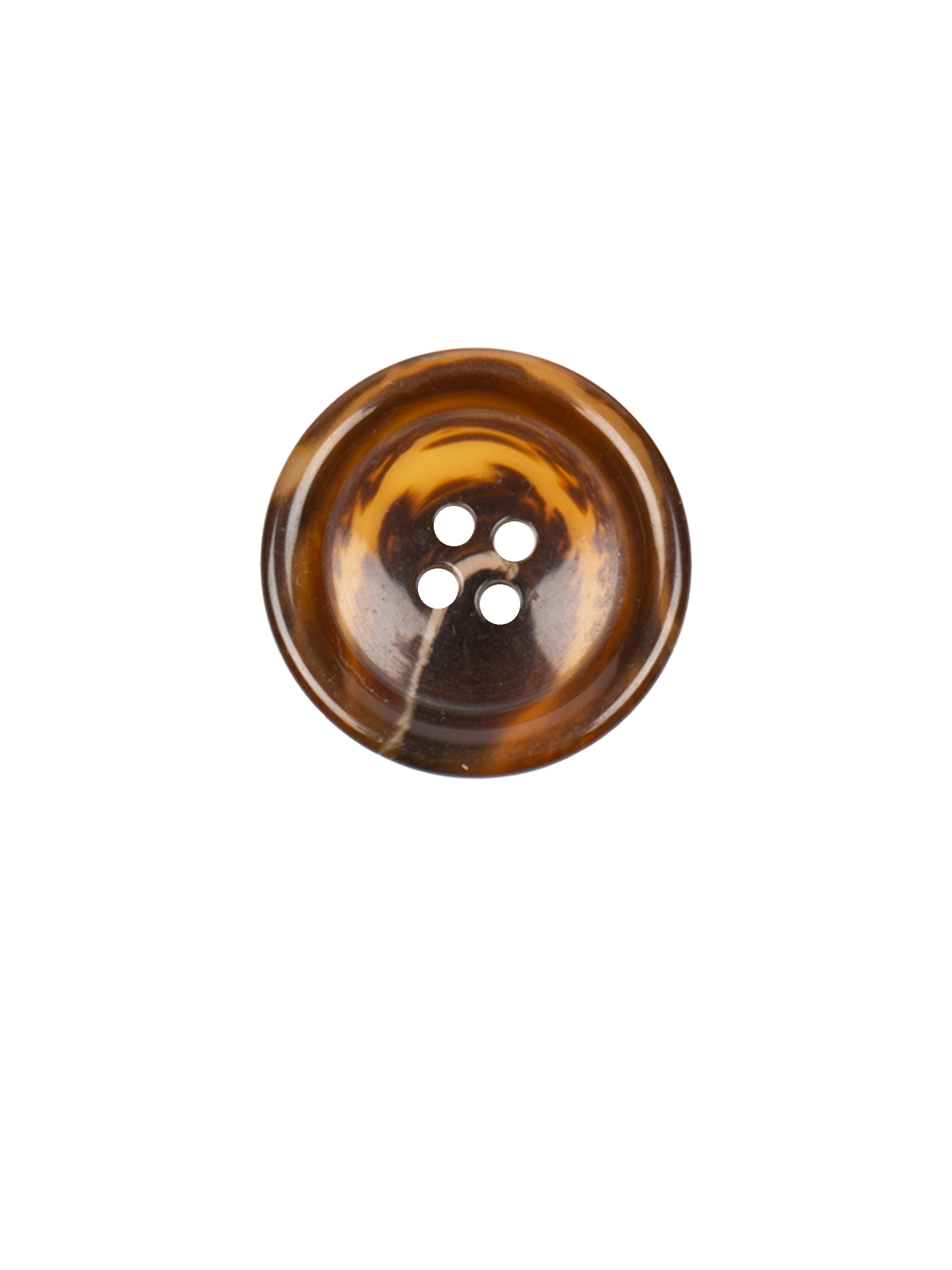 Imitierter Horn (Teak) 25 mm