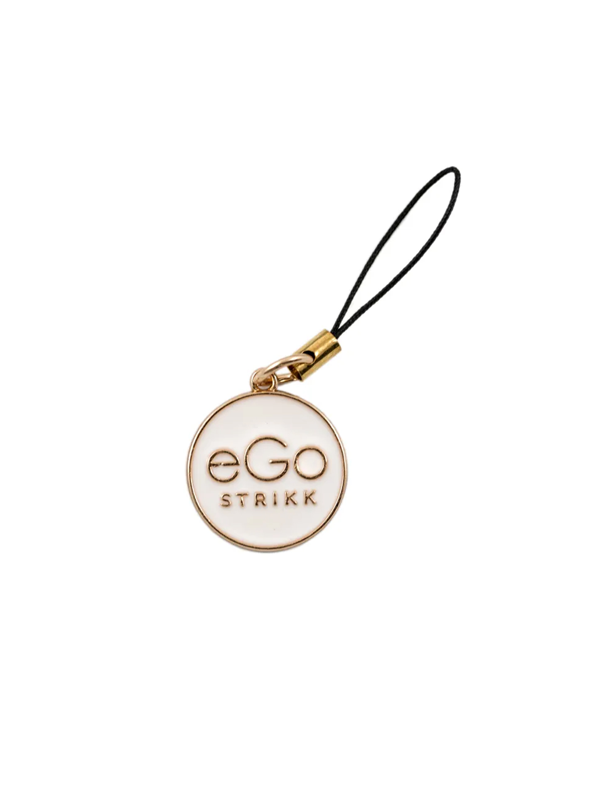 Maskenmarker - Ego-Strick - Weiß/Gold