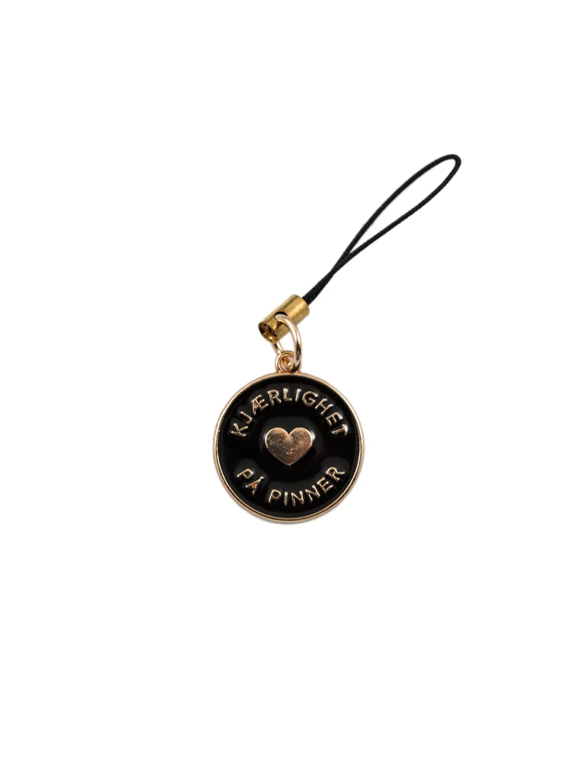 Maskenmarker - Rund - Schwarz/Gold